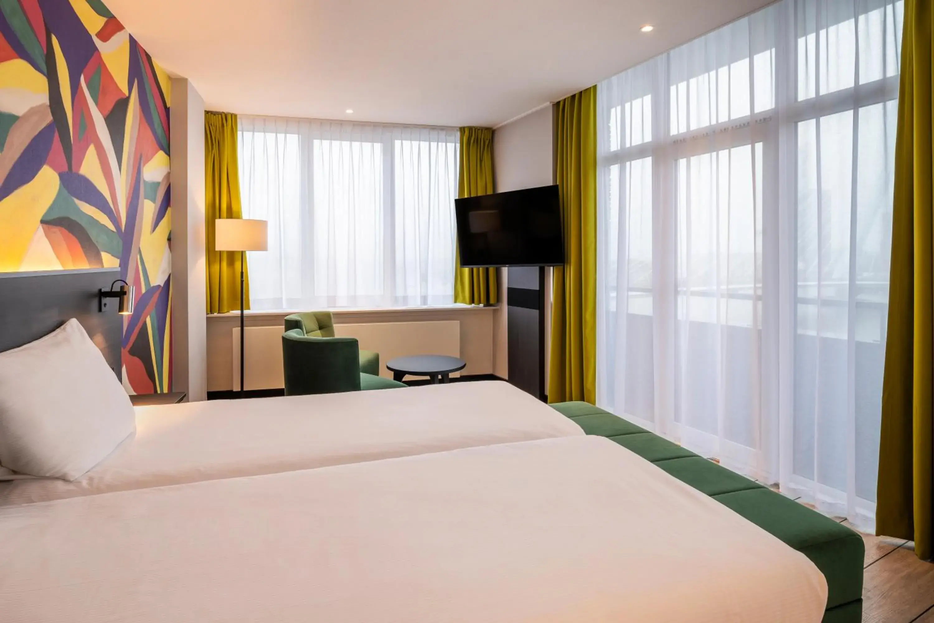 Bed in Thon Hotel Rotterdam City Centre