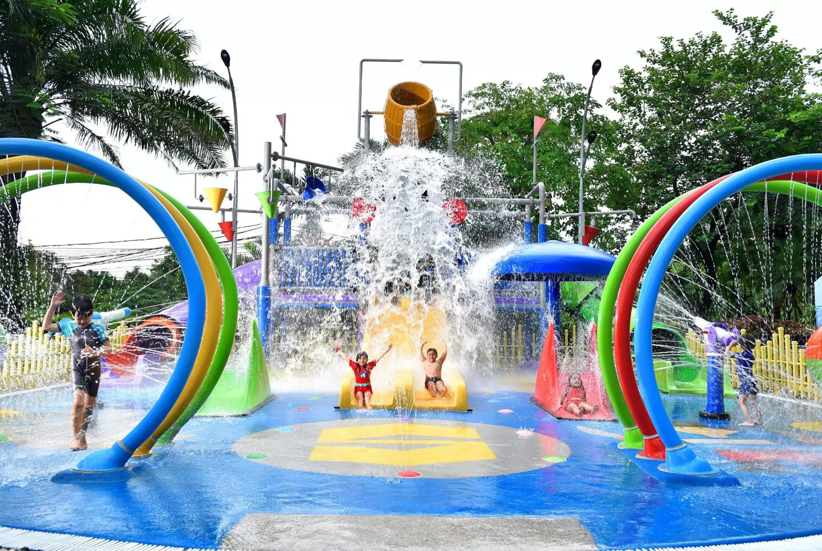 Children play ground, Water Park in Shangri-La Jakarta