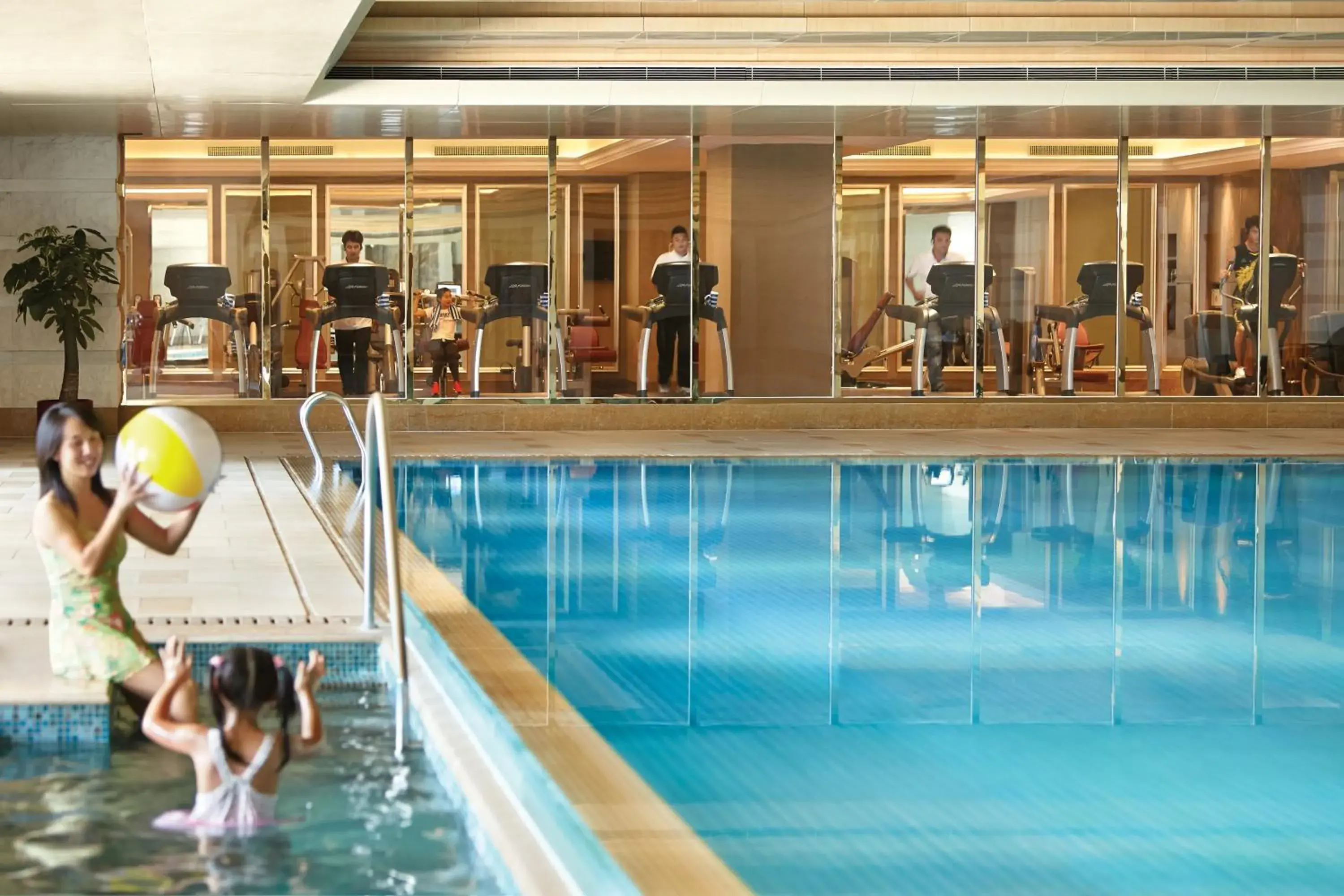 Swimming Pool in Grand Hotel Haikou (soon to be Fairmont Haikou)