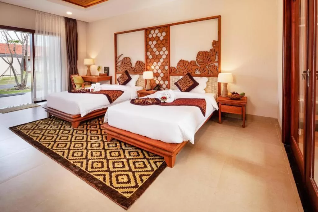 Bed in Sao Mai Beach Resort