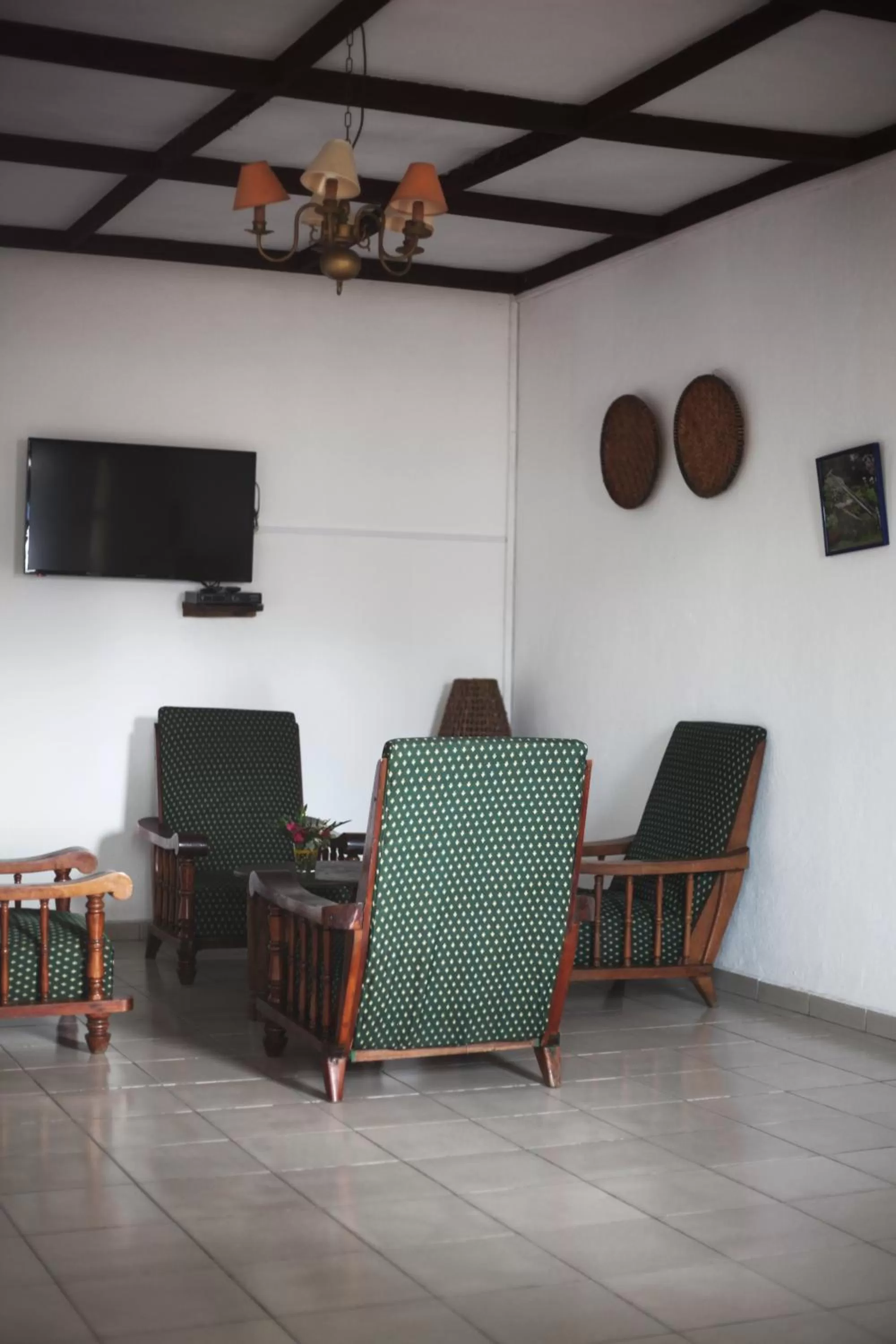 Living room in Hotel Jardin de la Paix
