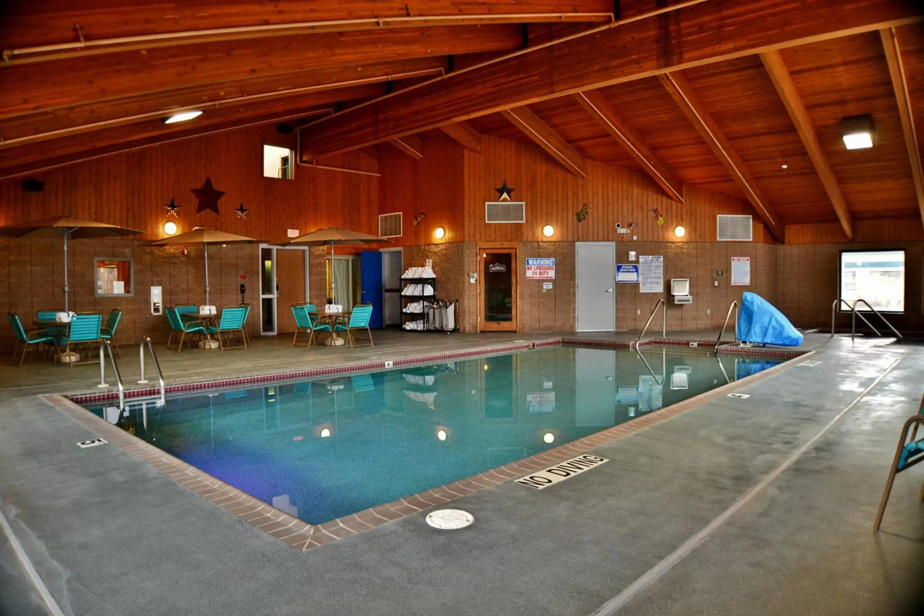 Activities, Swimming Pool in AmericInn by Wyndham Calumet