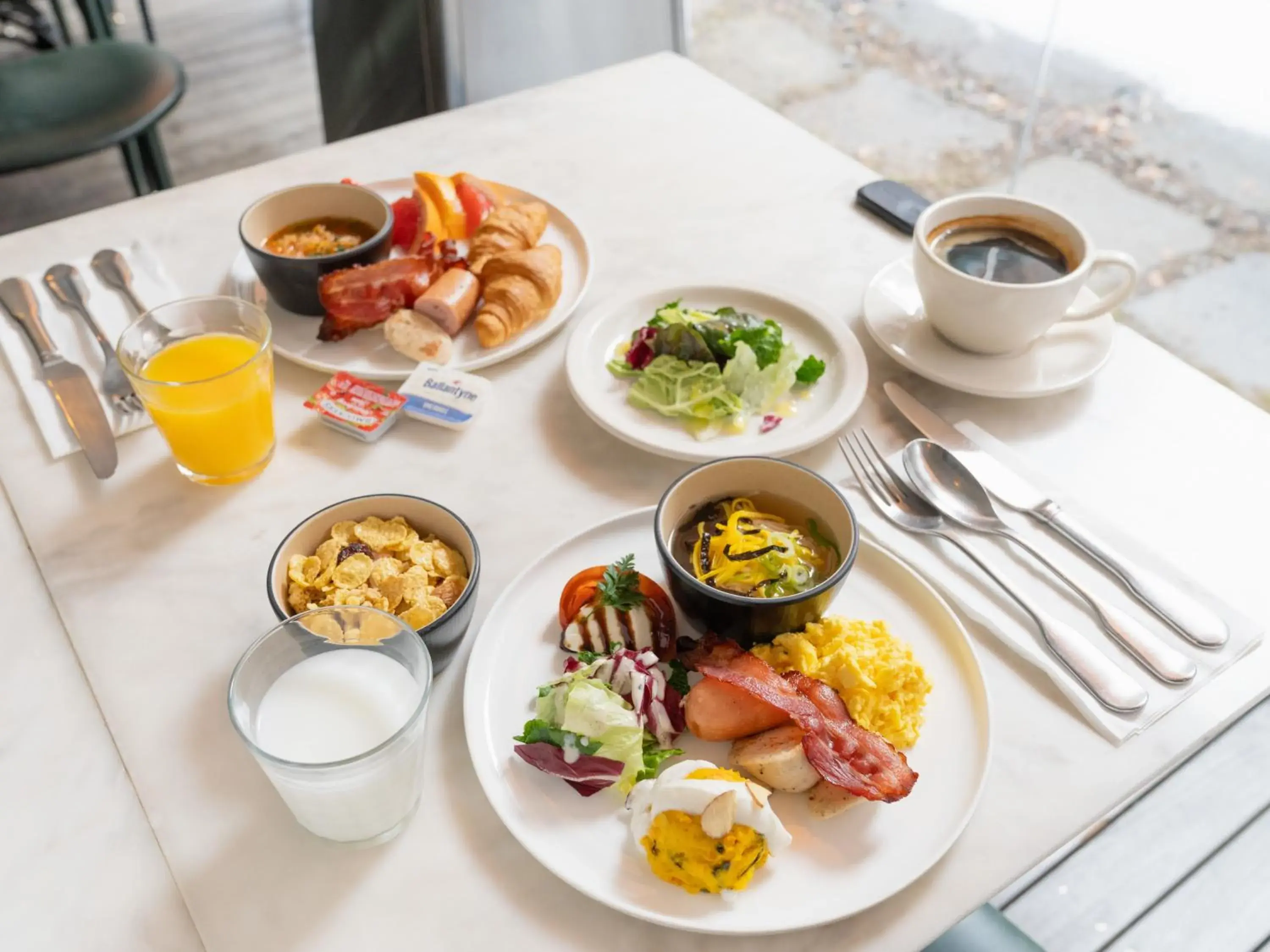 Breakfast in Hotel Crescendo Seoul