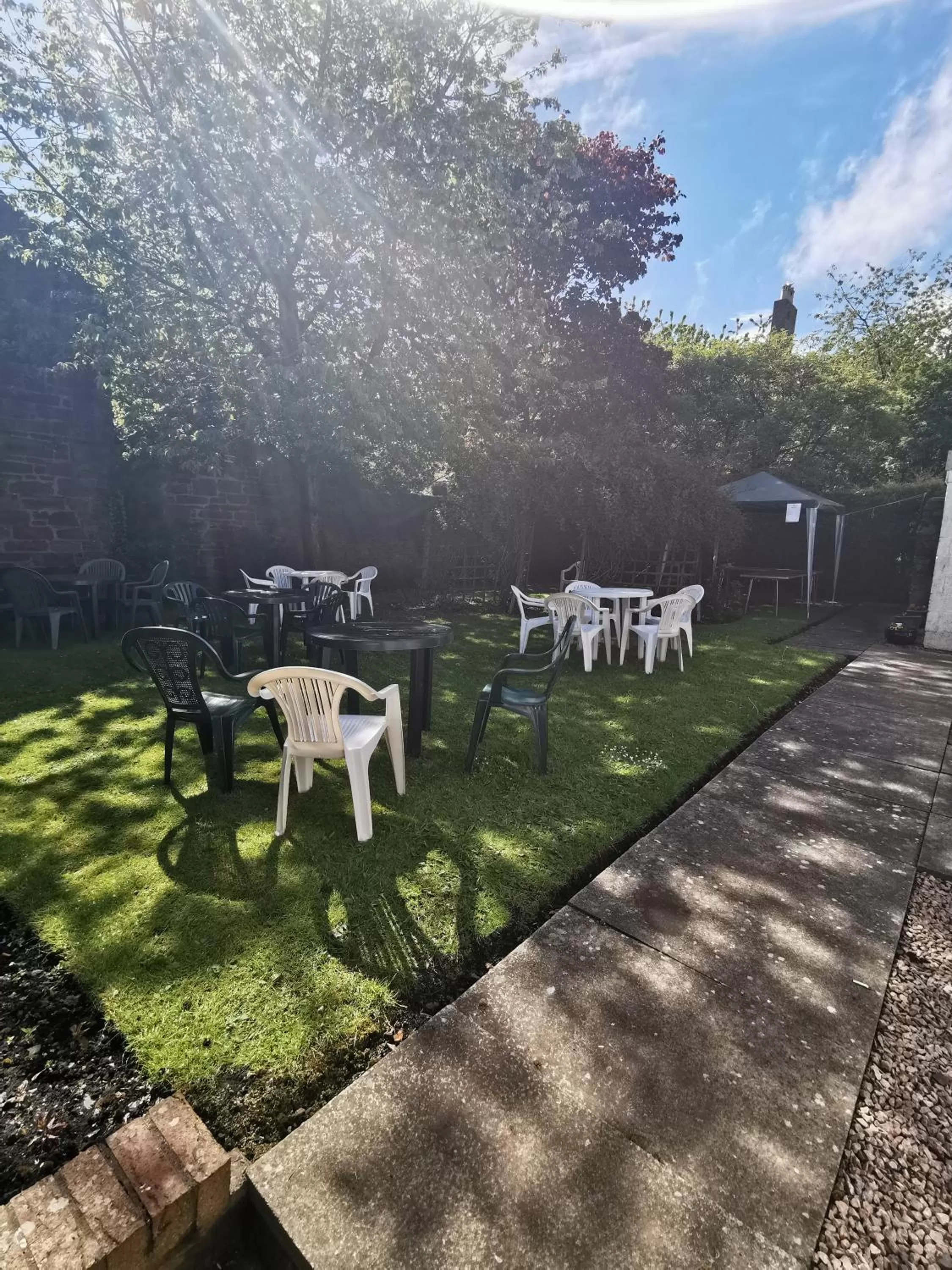 Garden in The George Hotel