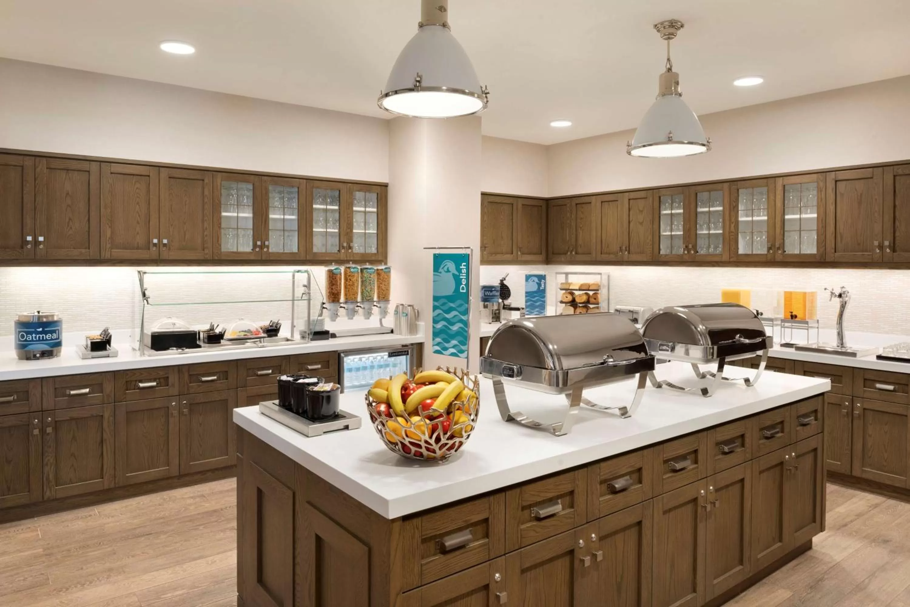 Breakfast in Homewood Suites by Hilton Chicago West Loop Fulton Mkt Area