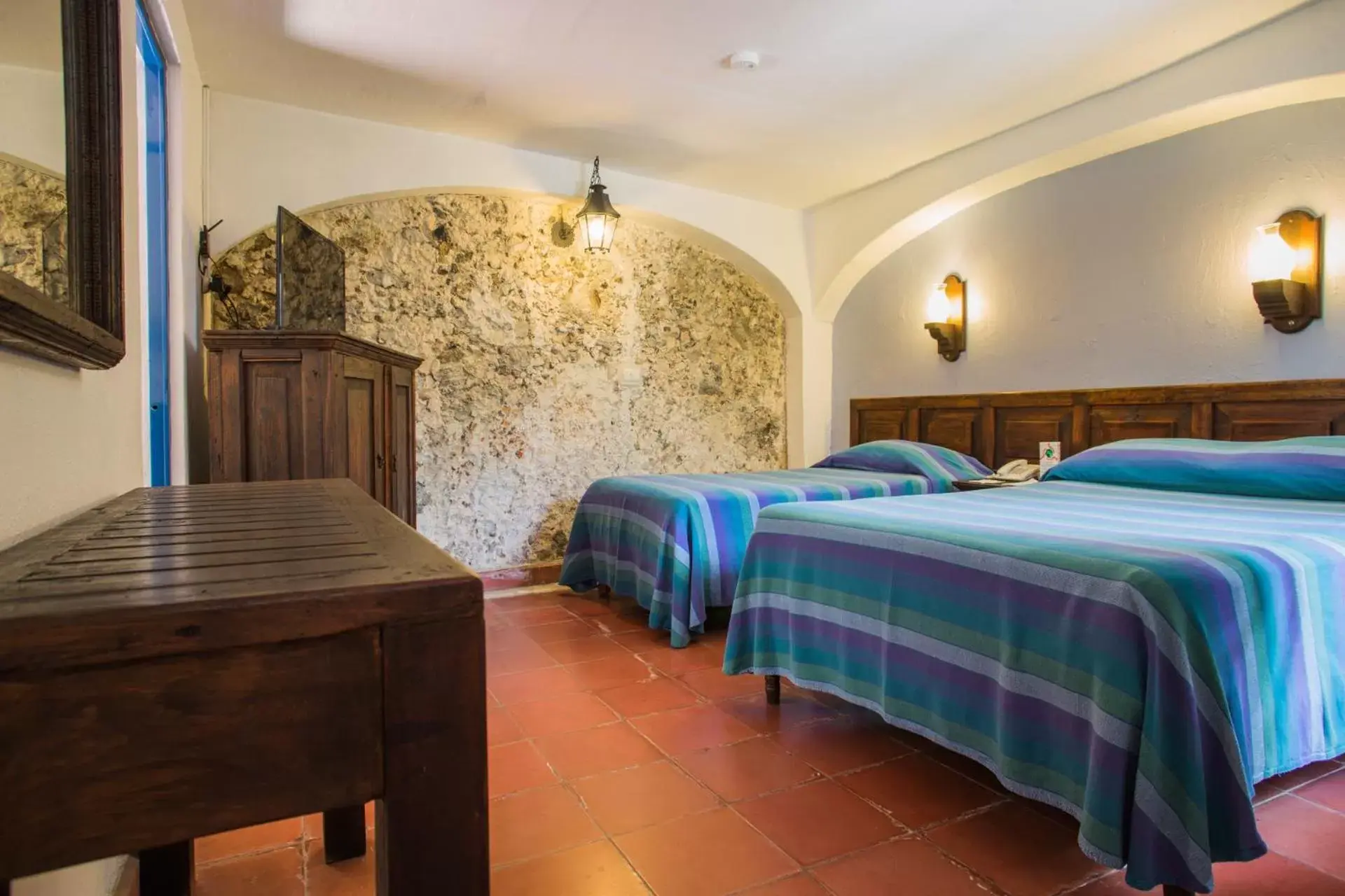 Bed in Posada del Cafeto