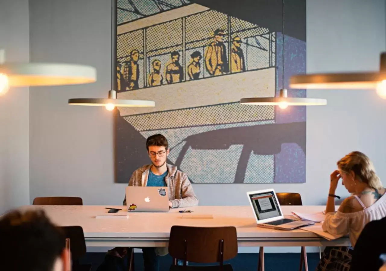 Library in The Social Hub Rotterdam