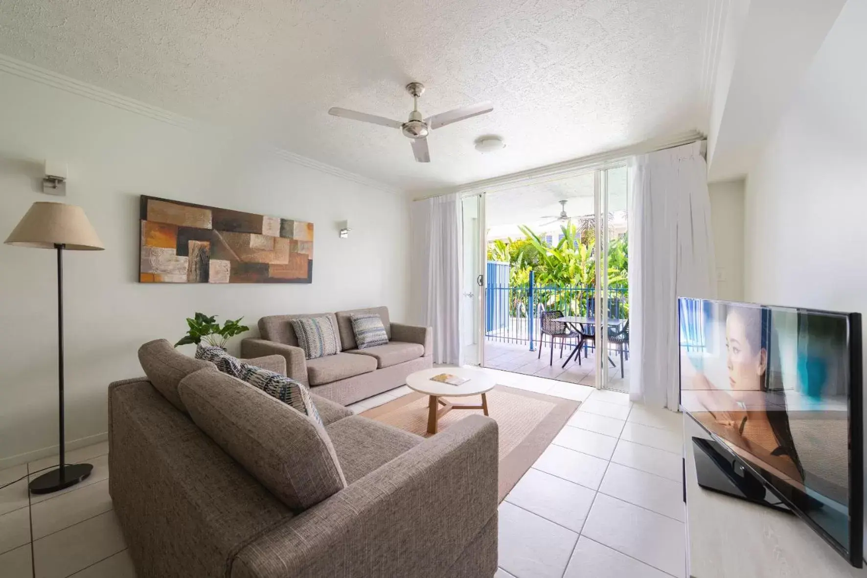 Living room in Silkari Lagoons Port Douglas Living room in Silkari Lagoons Port Douglas