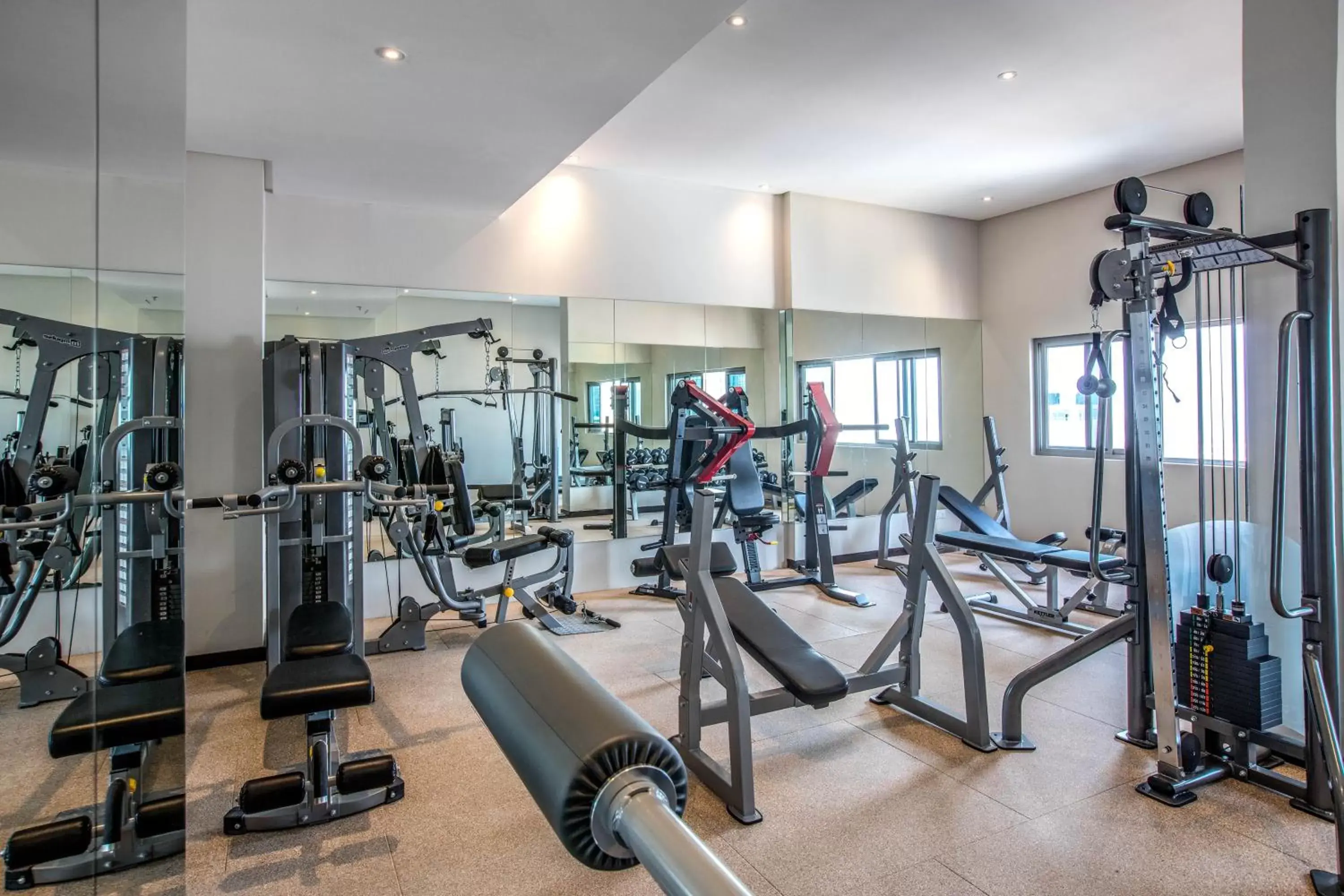 Fitness centre/facilities in Loumage S Suites and Spa Fitness centre/facilities in Loumage S Suites and Spa