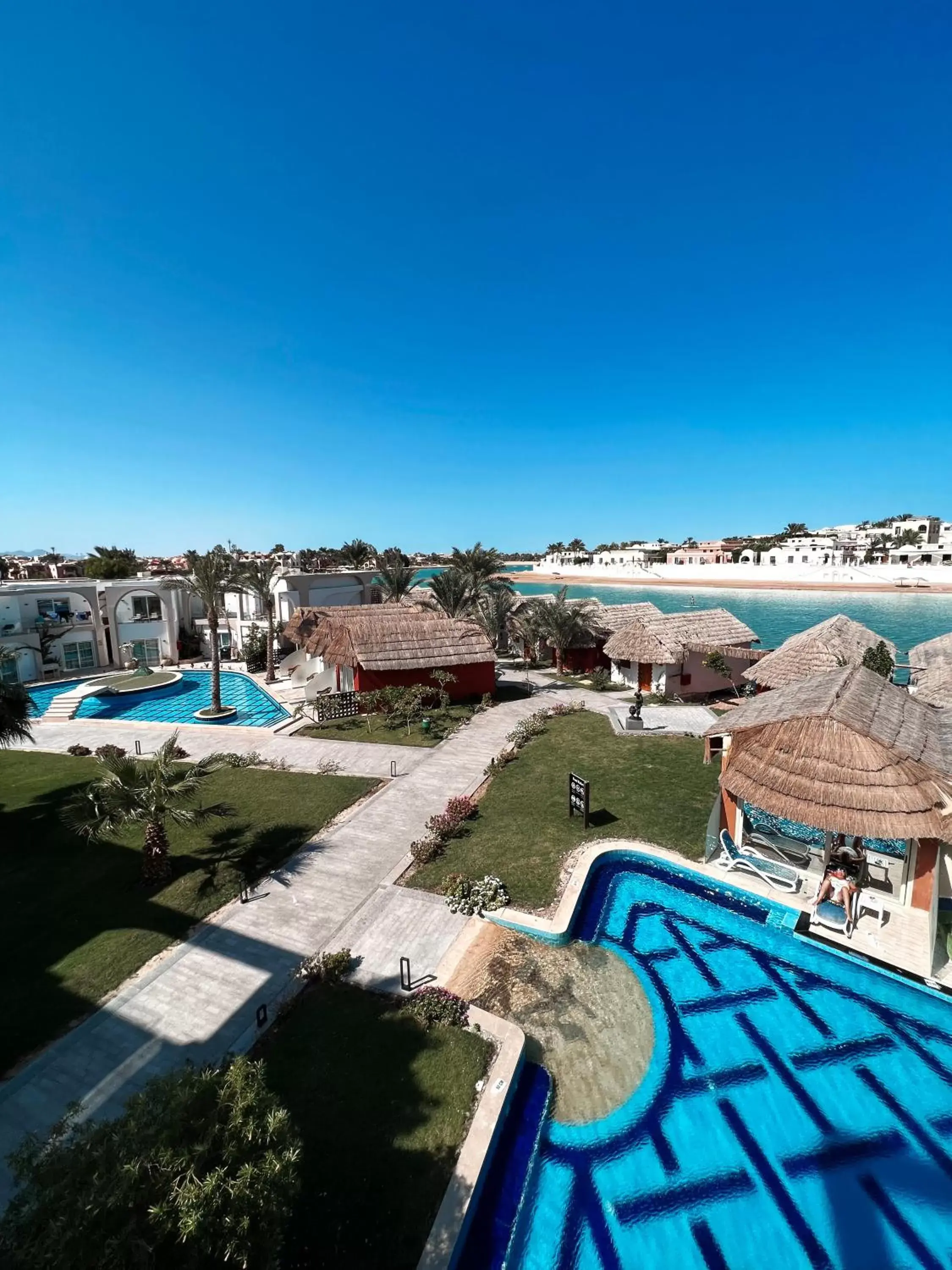 Pool View in Panorama Bungalows Resort El Gouna