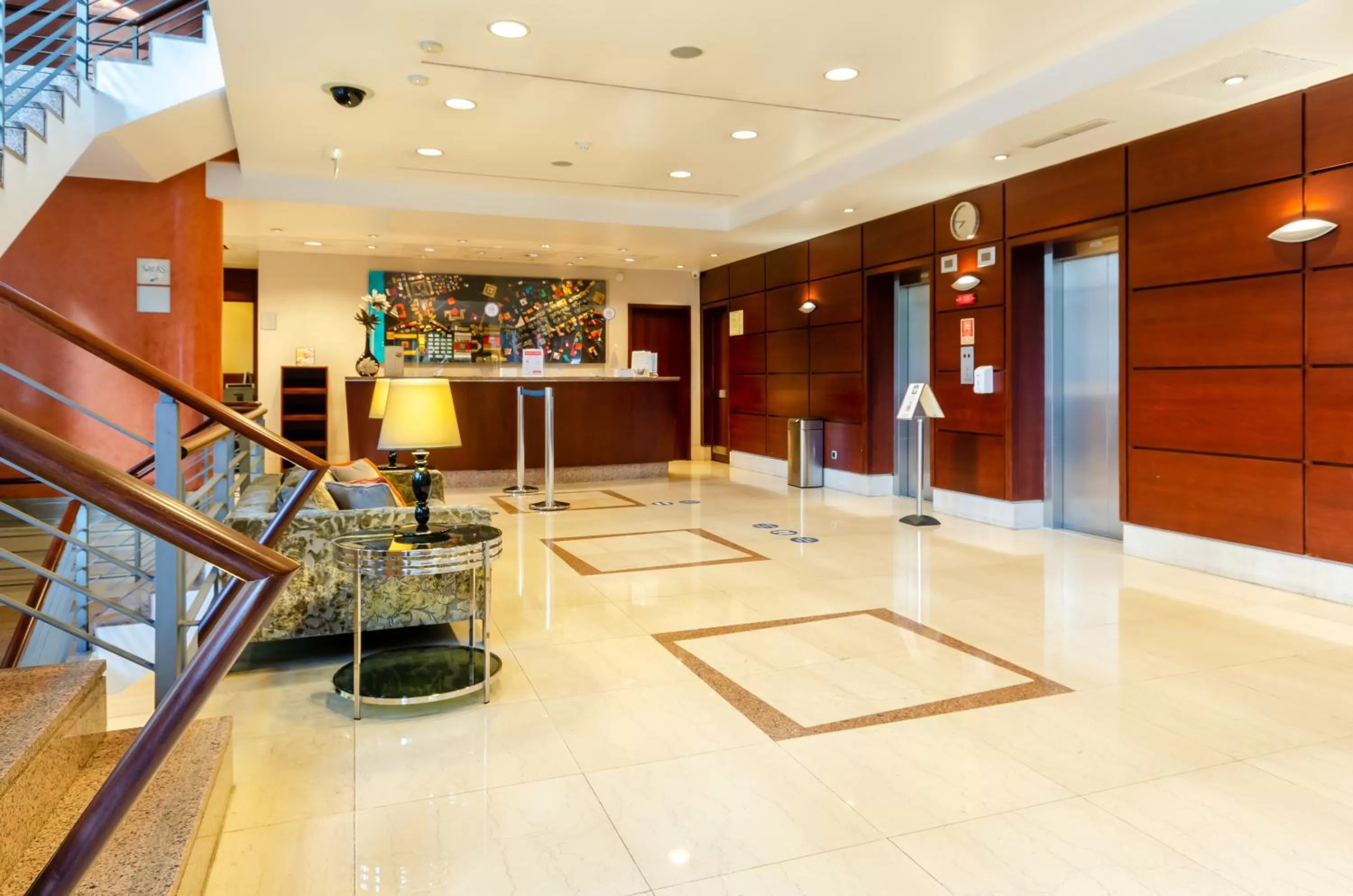 Lobby or reception in Hotel Marques De Pombal