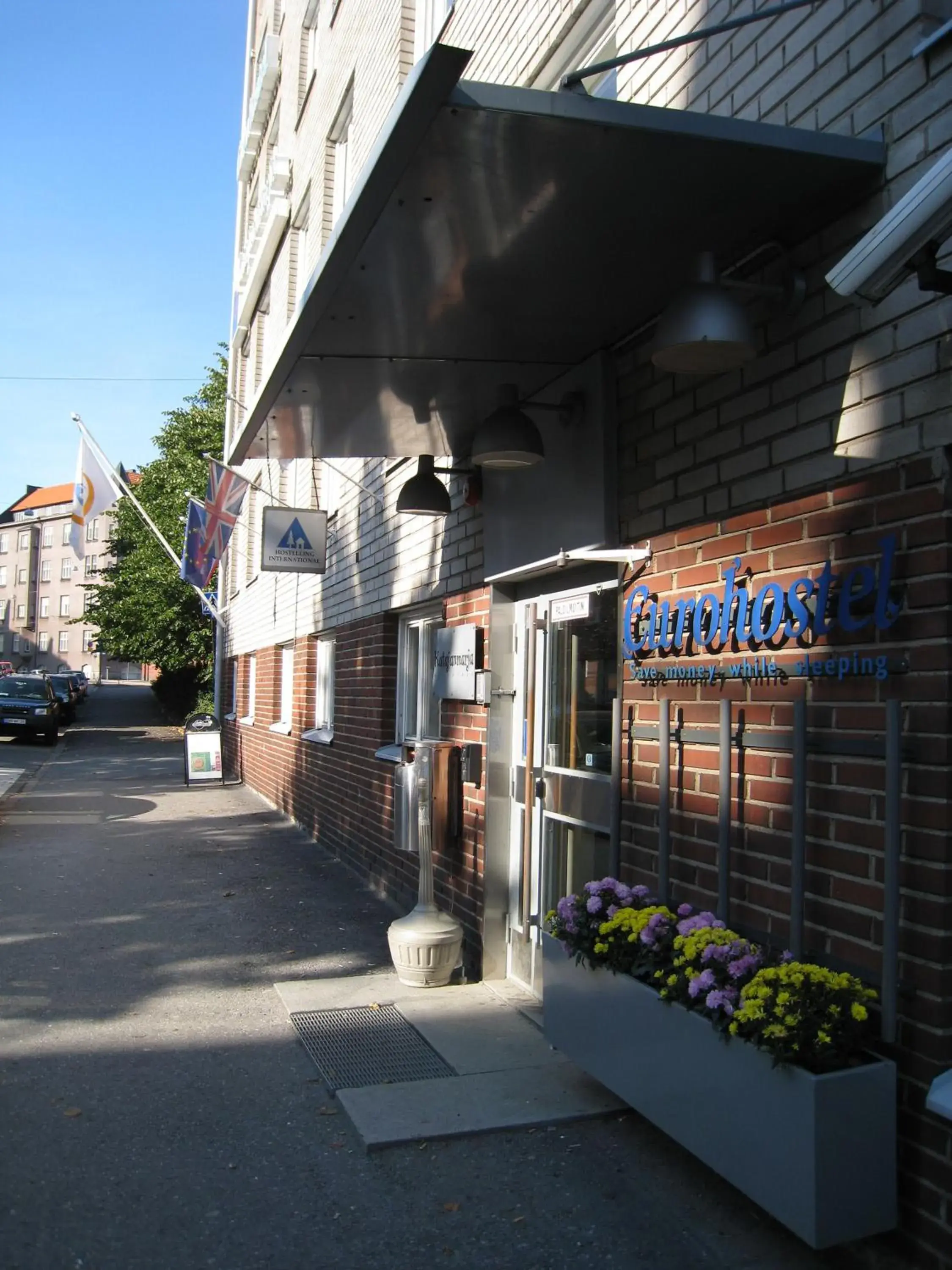 Facade/entrance in Eurohostel Facade/entrance in Eurohostel