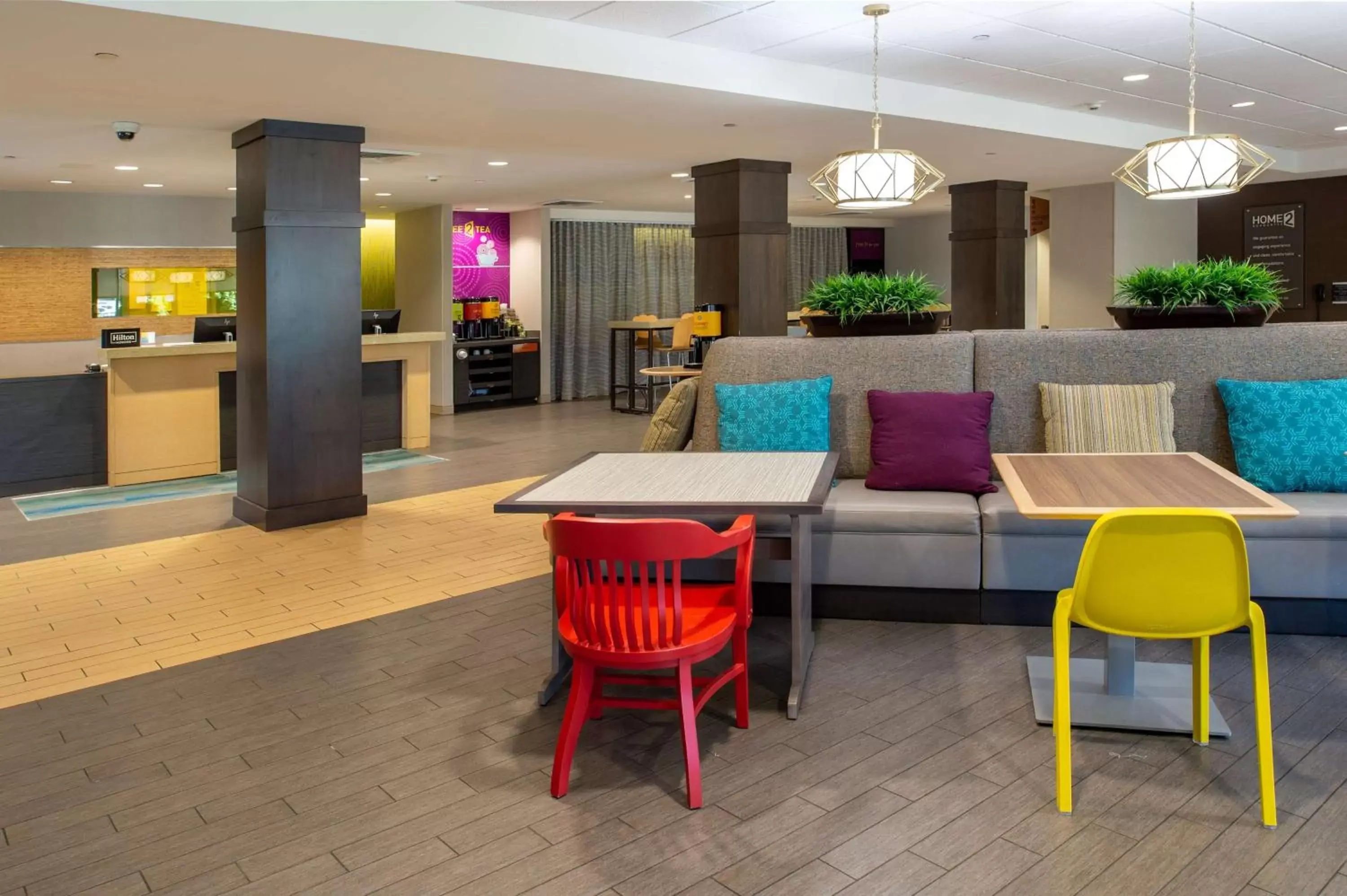 Lobby or reception in Home2 Suites St. Louis / Forest Park Lobby or reception in Home2 Suites St. Louis / Forest Park