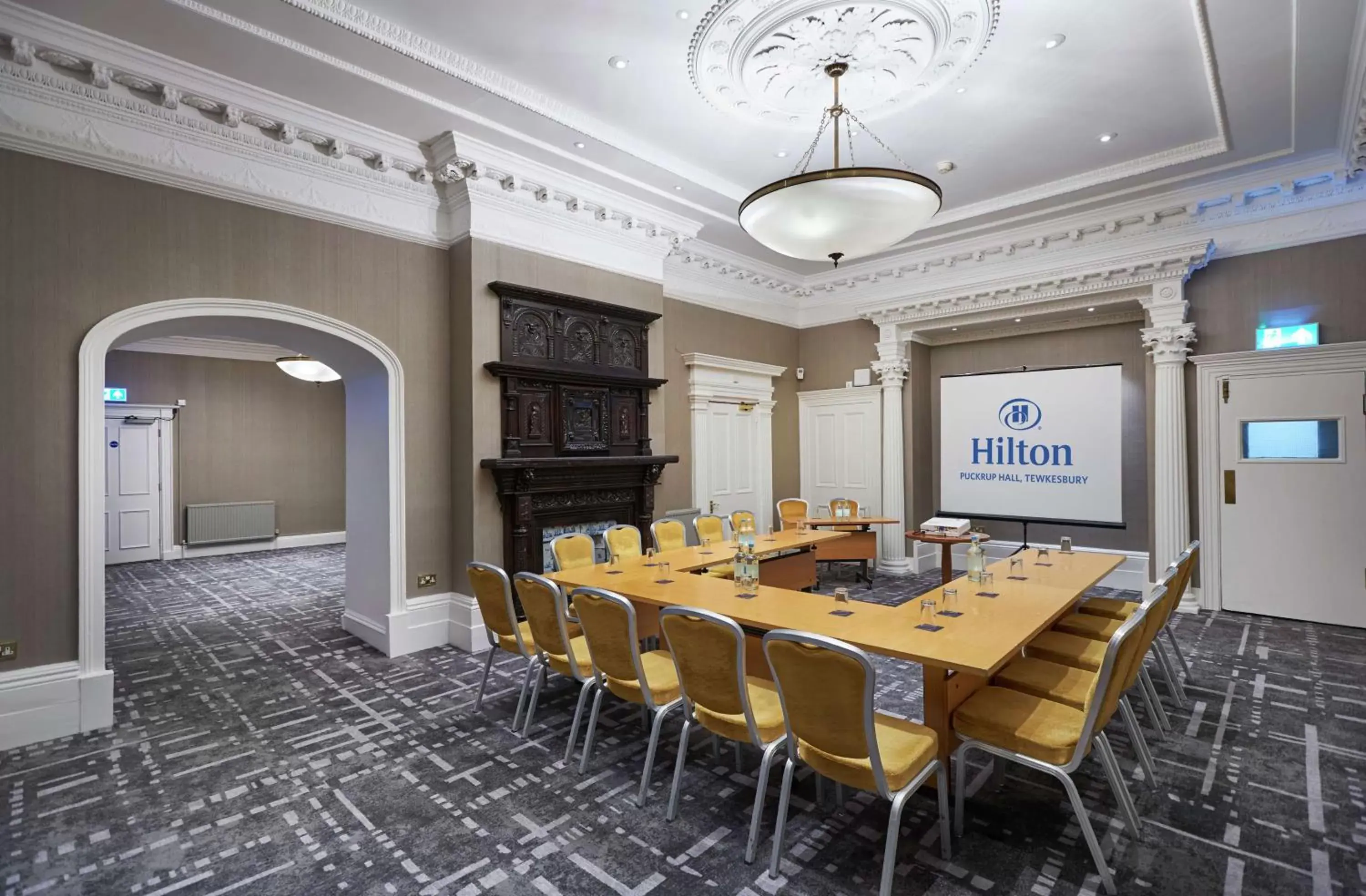 Meeting/conference room in Hilton Puckrup Hall, Tewkesbury