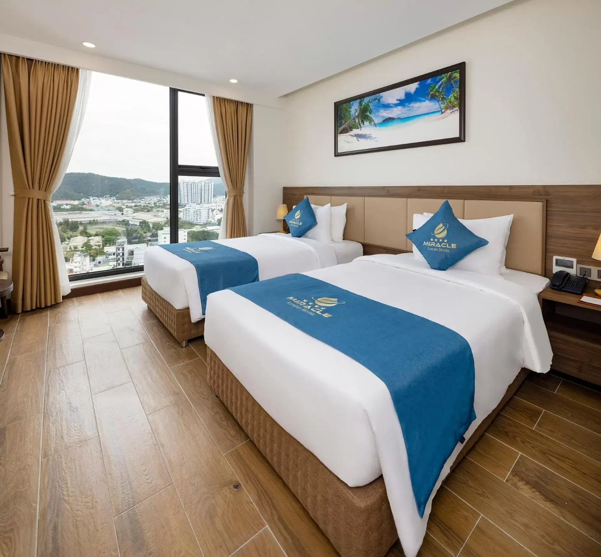 Bedroom, Bed in Miracle Luxury Nha Trang Bedroom, Bed in Miracle Luxury Nha Trang