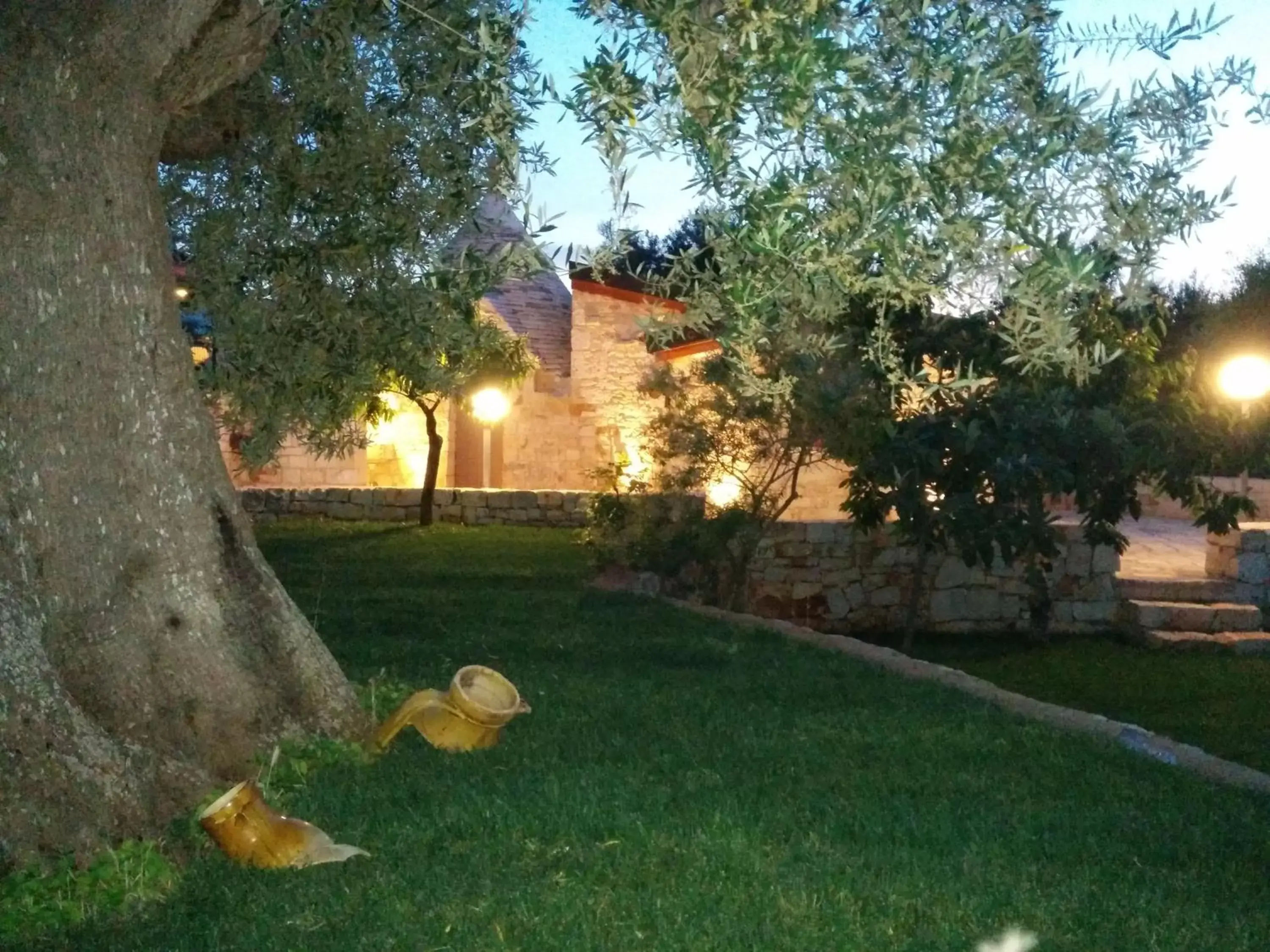 Night, Garden in Il Giardino degli Ulivi