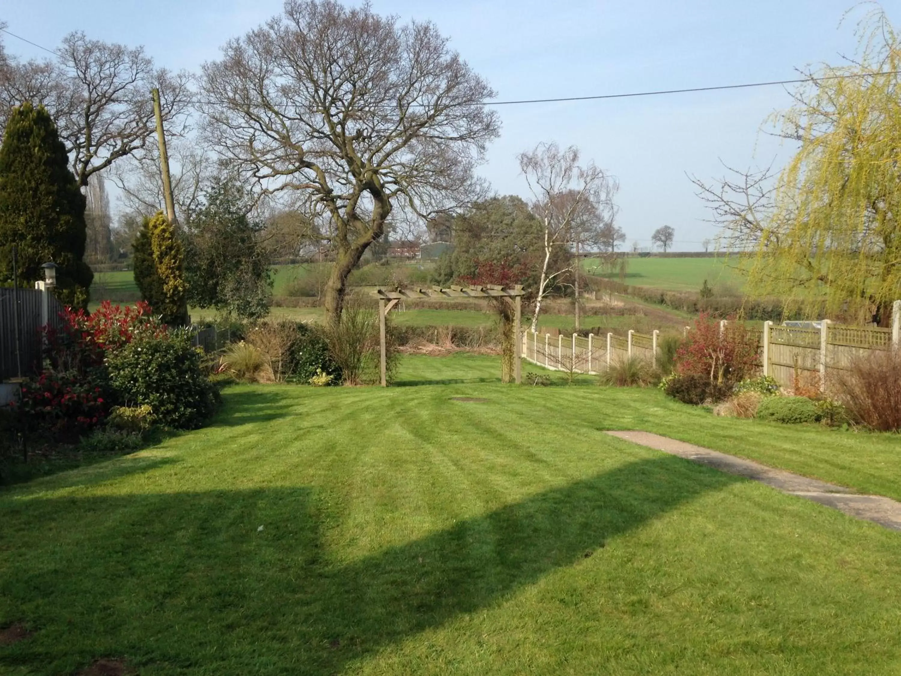 Garden in Grange House Bed & Breakfast