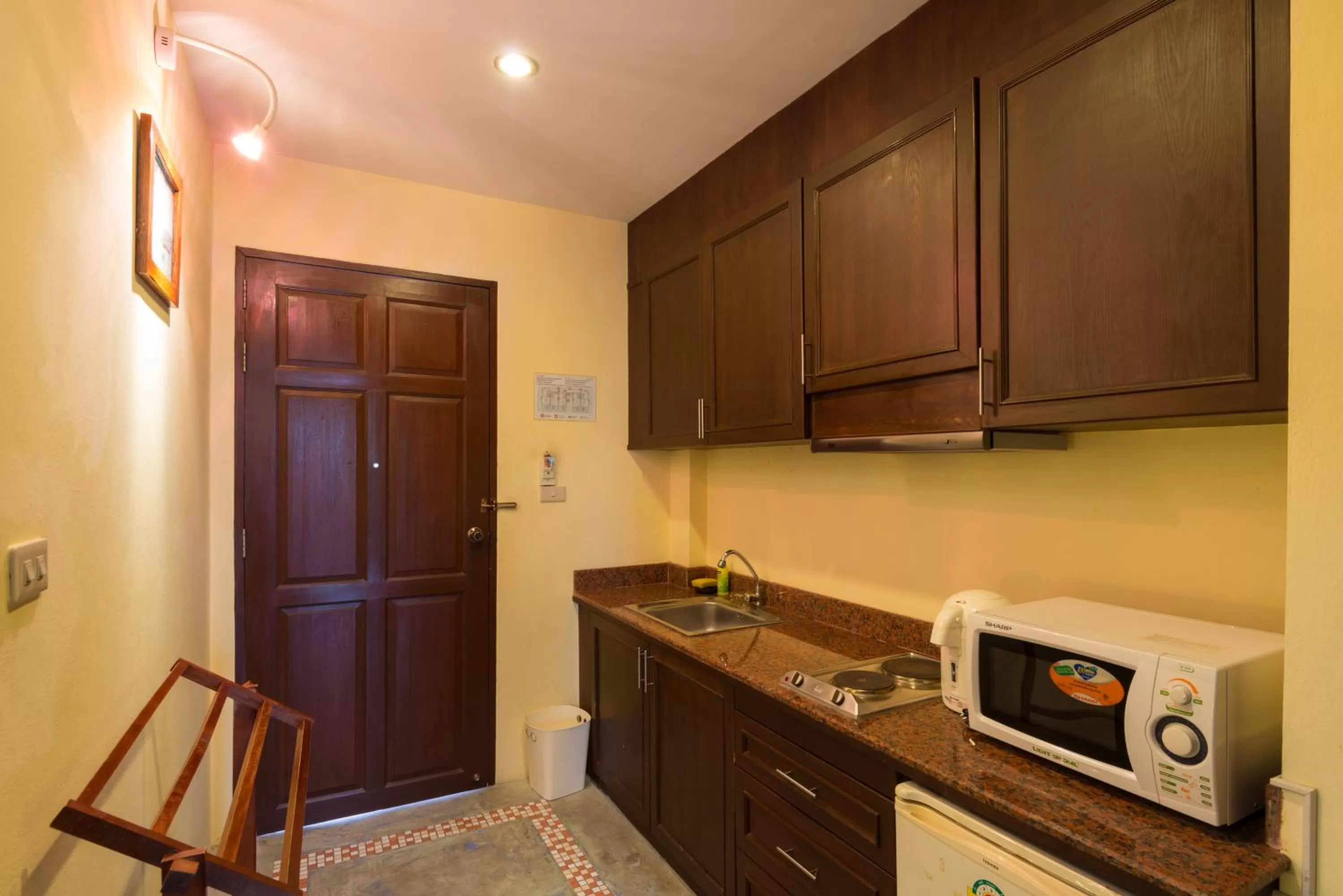 Kitchen or kitchenette in My Way Hua Hin Music Hotel SHA Extra Plus