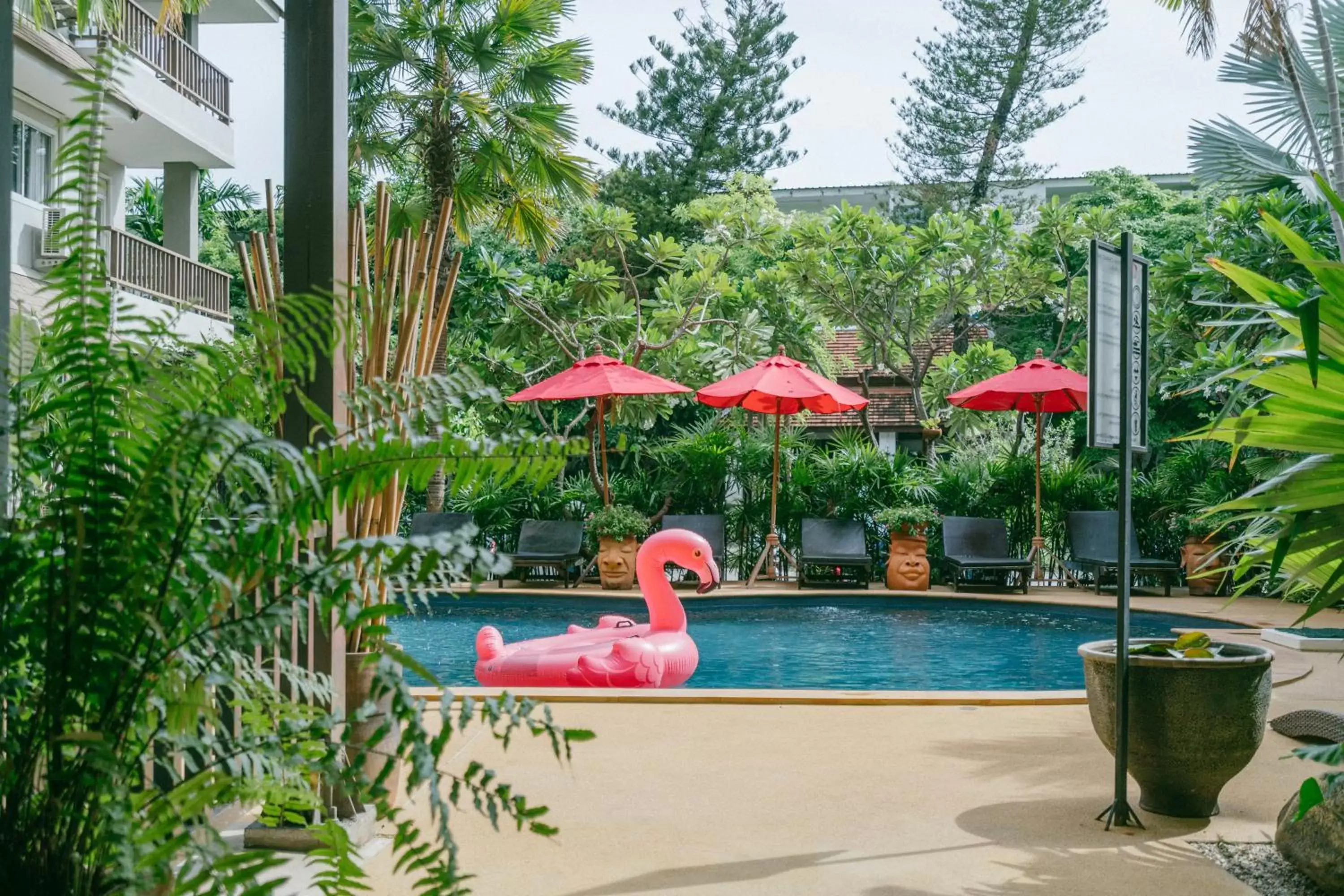 Swimming Pool in The Opium Chiang Mai