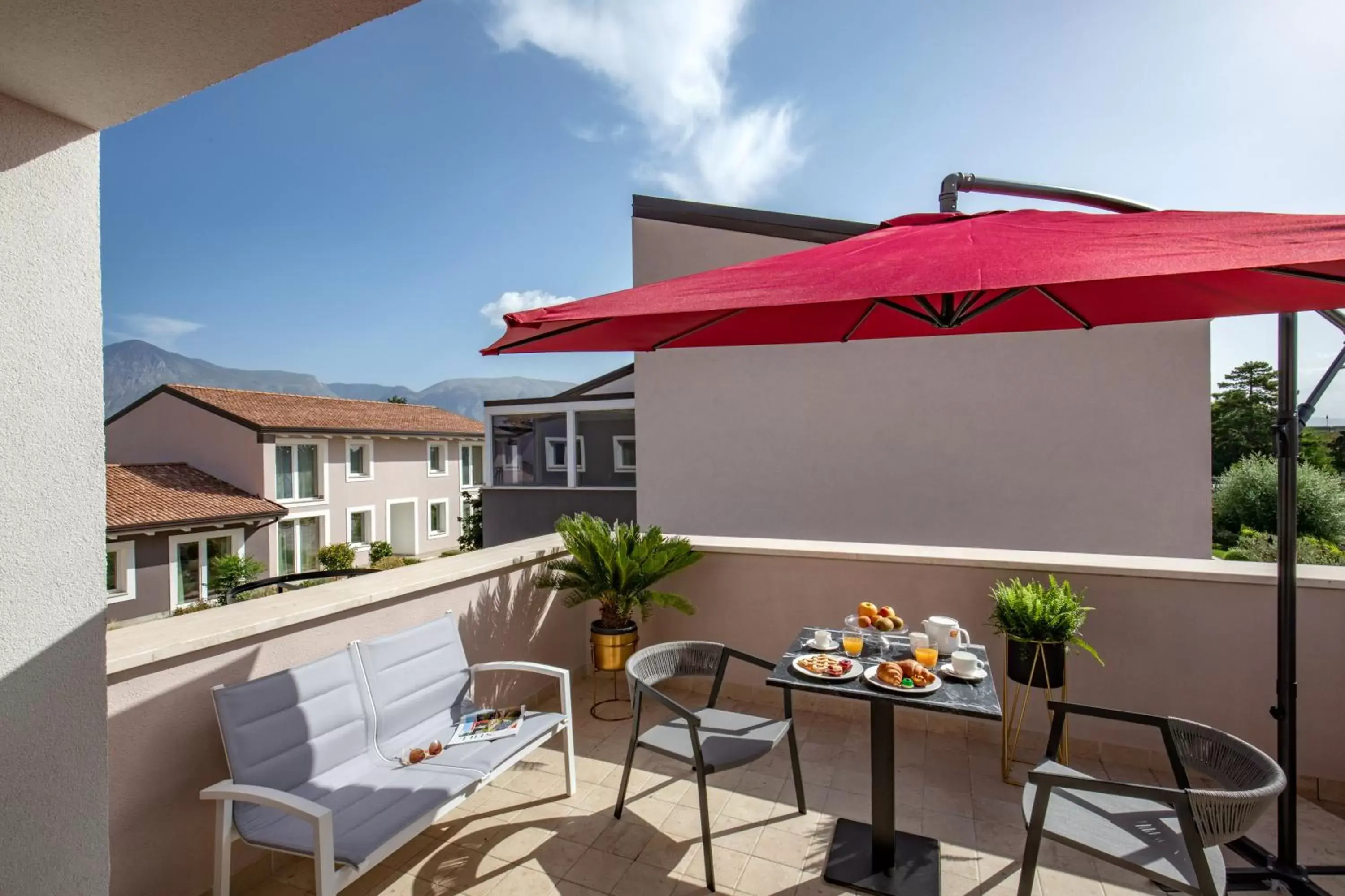 Balcony/Terrace in Hotel Della Piana