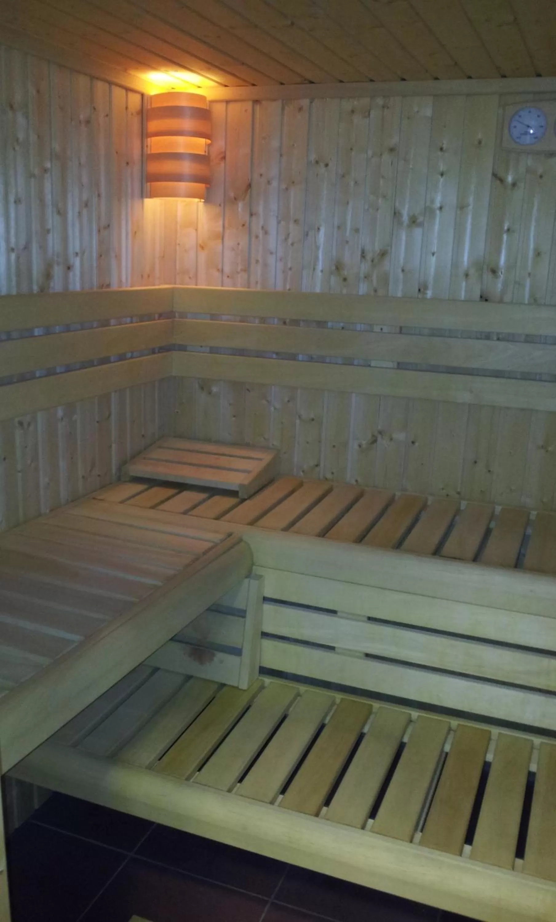 Sauna in Fenyves Wellness Hotel Békéscsaba