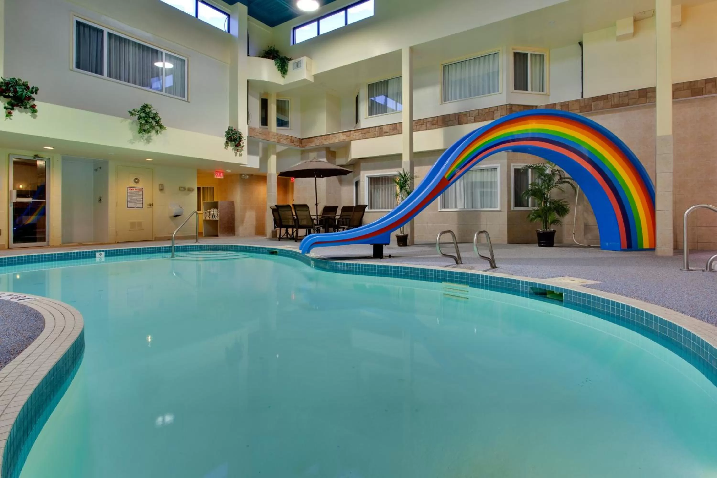 Swimming pool in Holiday Inn Express Red Deer by IHG