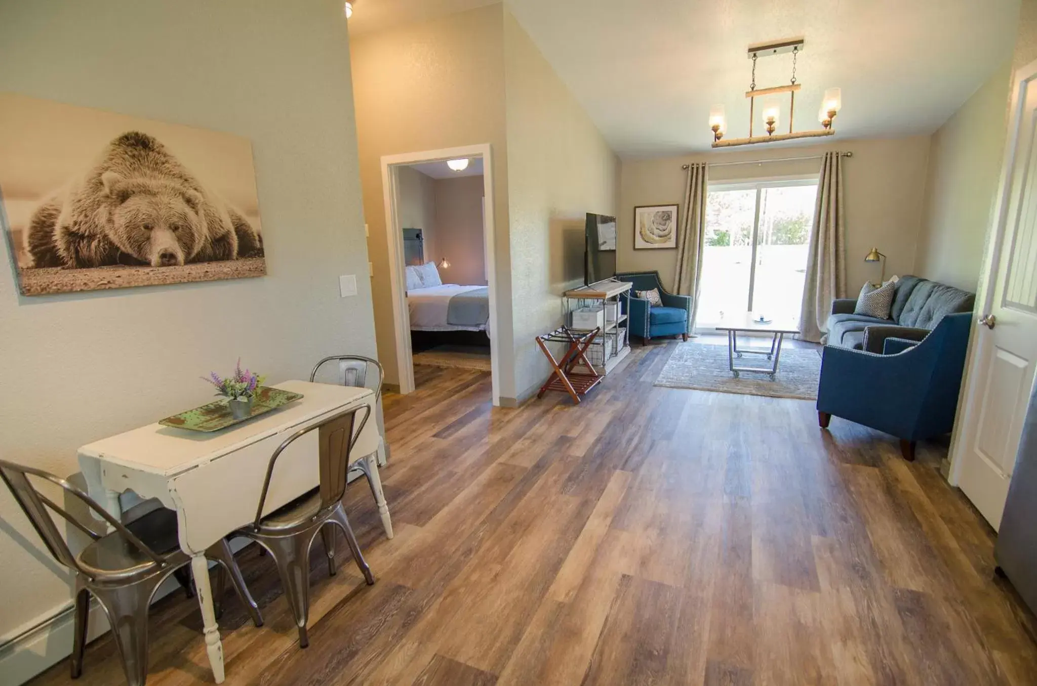 Living room, Dining Area in Colony Suites