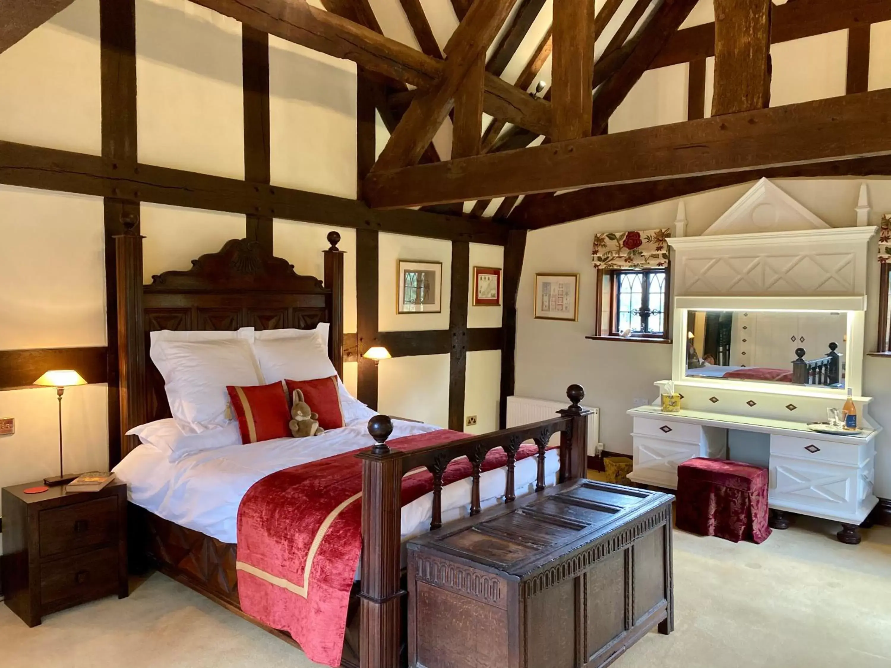 Bedroom in Old Hall Cressage