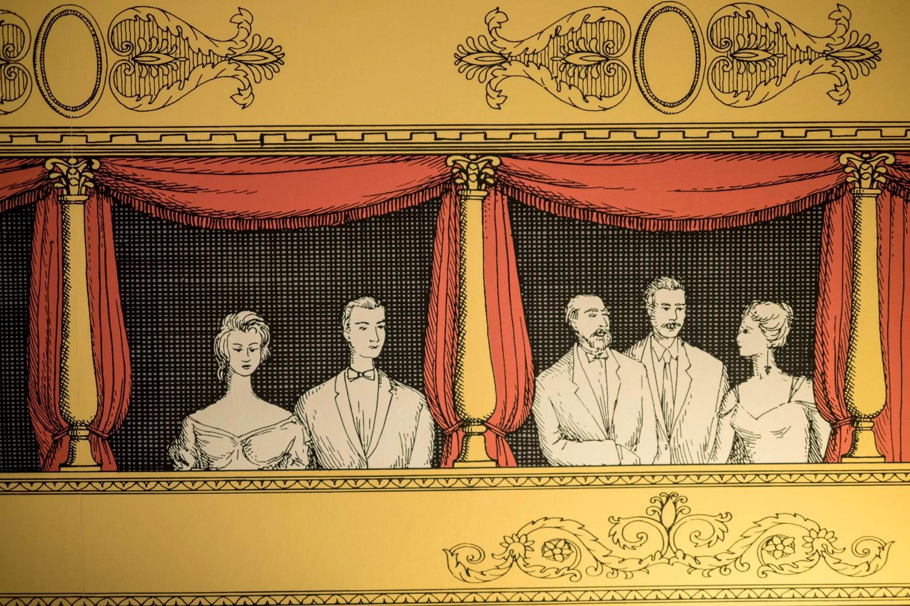 Decorative detail in Family Affair Luxury Rooms&Suites