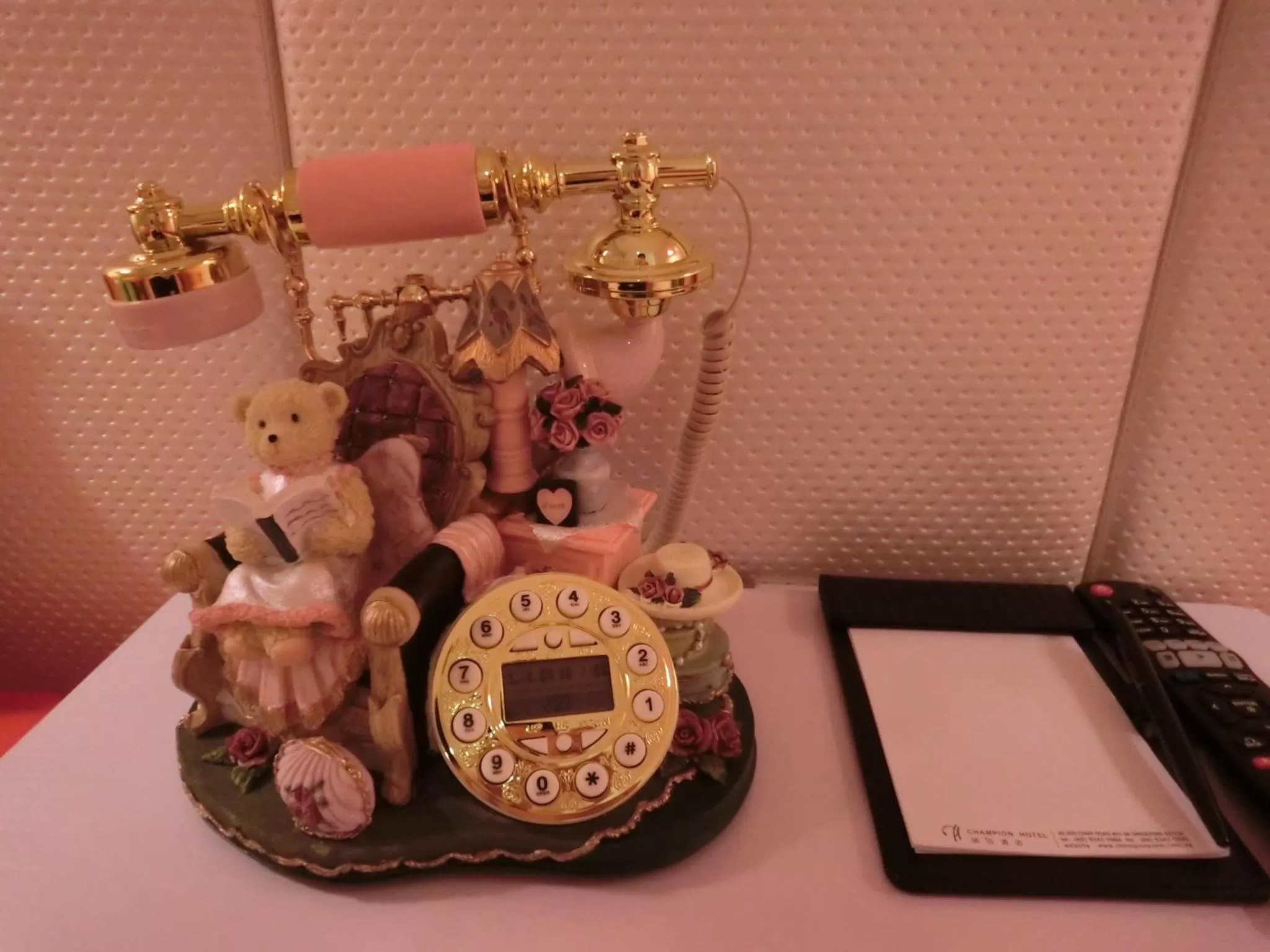 Decorative detail in Champion Hotel