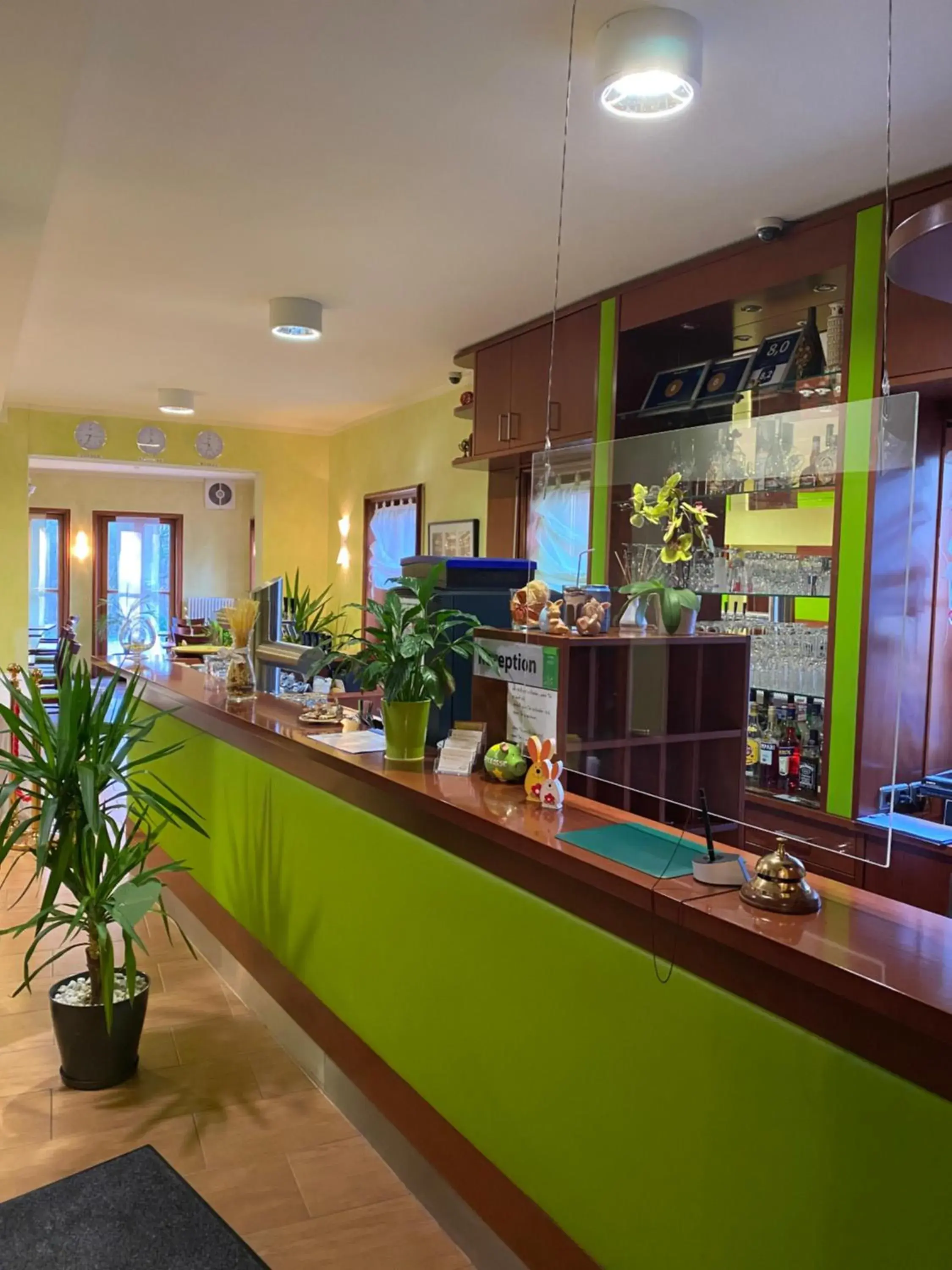 Lobby or reception, Restaurant/Places to Eat in Parkhotel Zirndorf