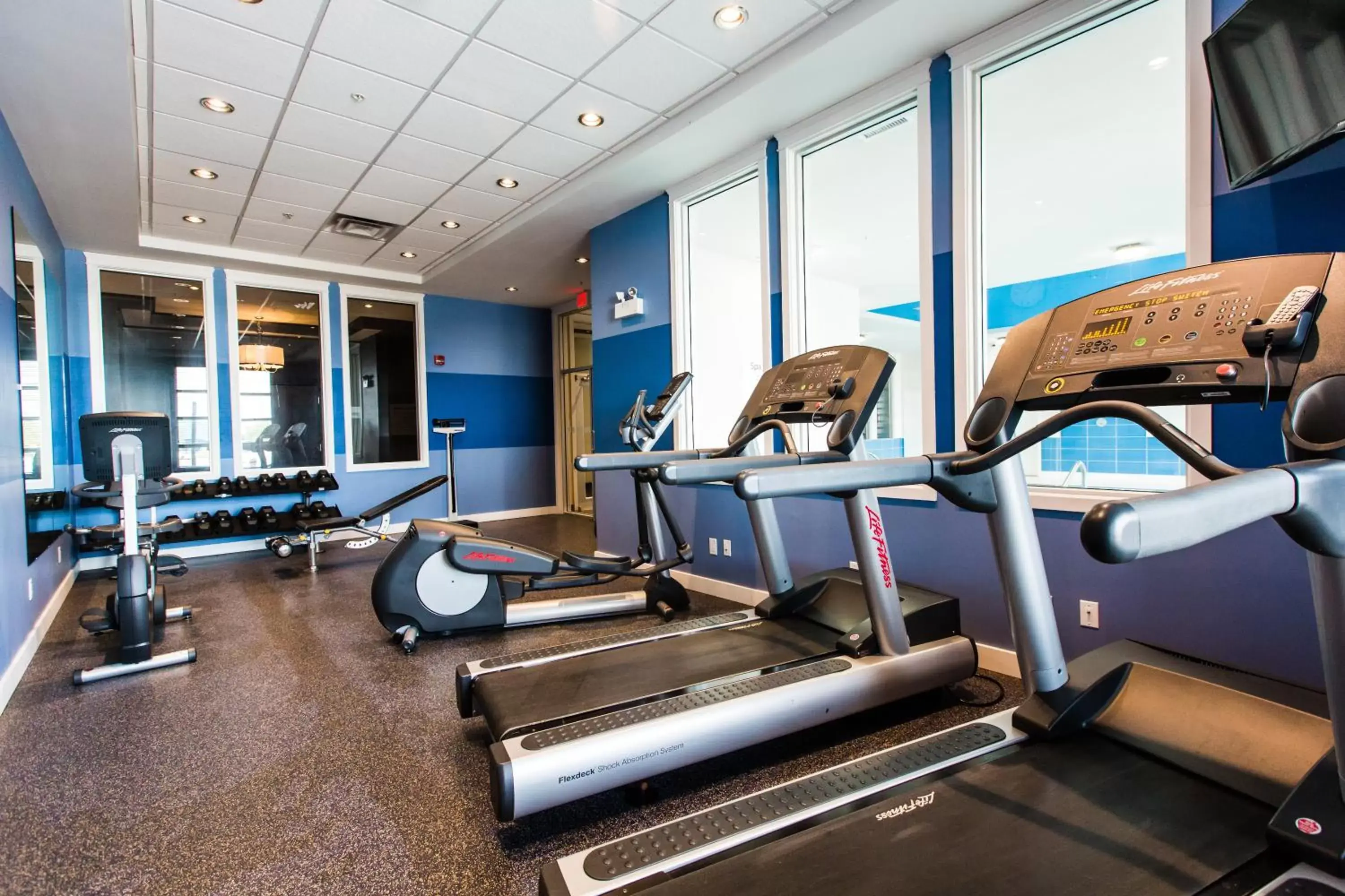 Fitness centre/facilities, Fitness Center/Facilities in Holiday Inn Express & Suites Spruce Grove - Stony Plain, an IHG Hotel