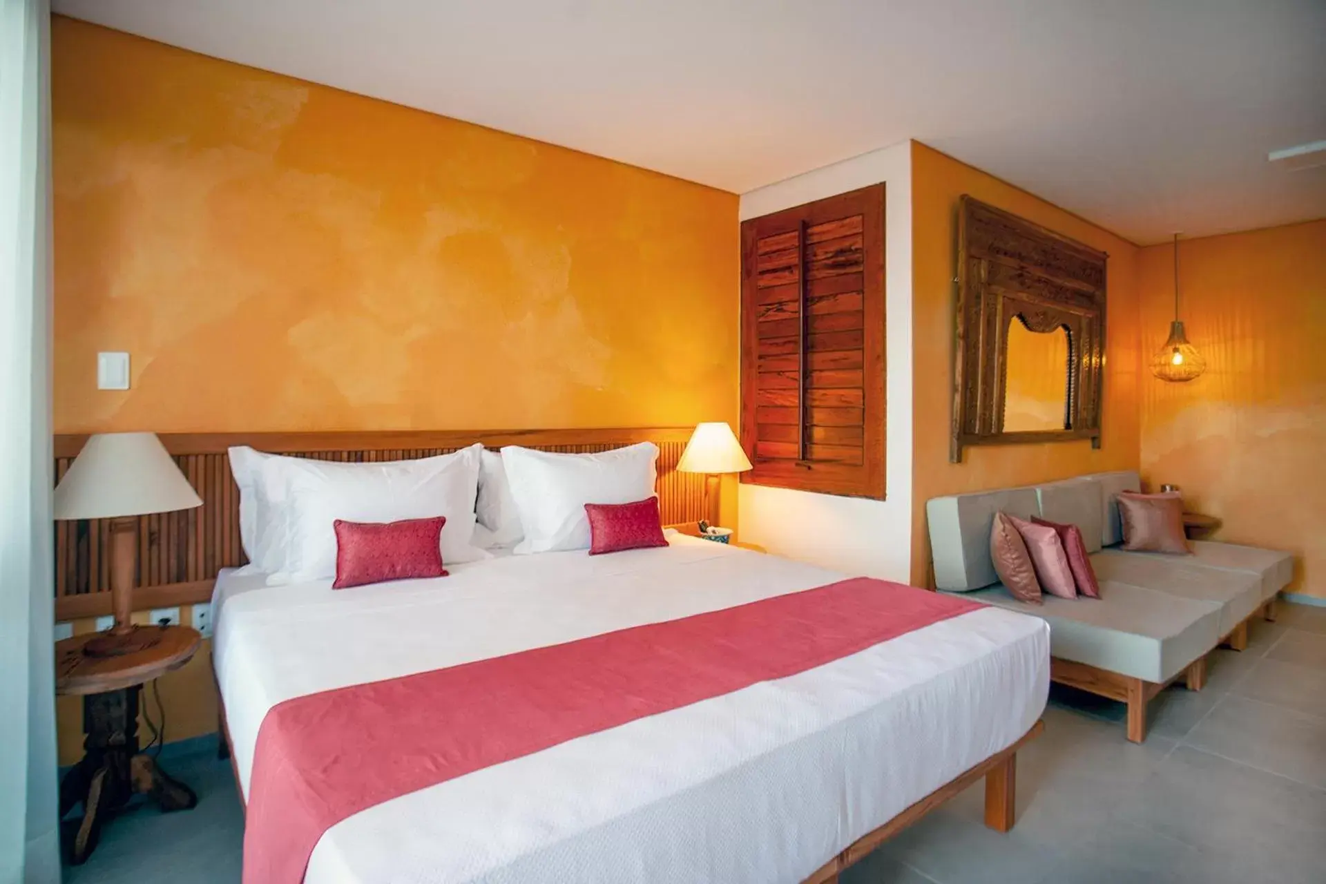 Bed in Zorah Beach Hotel