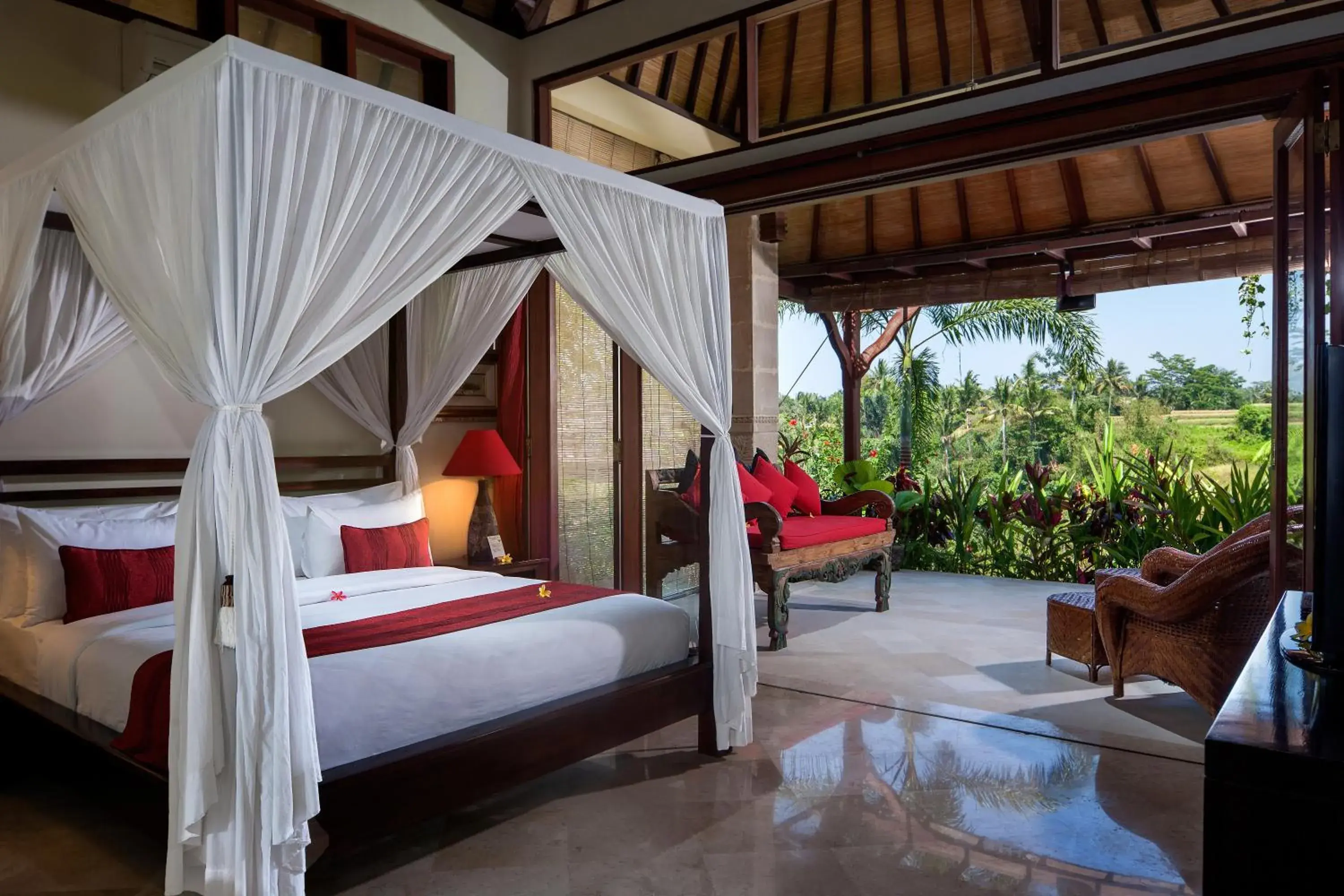 Bedroom, Bed in Bidadari Private Villas & Retreat