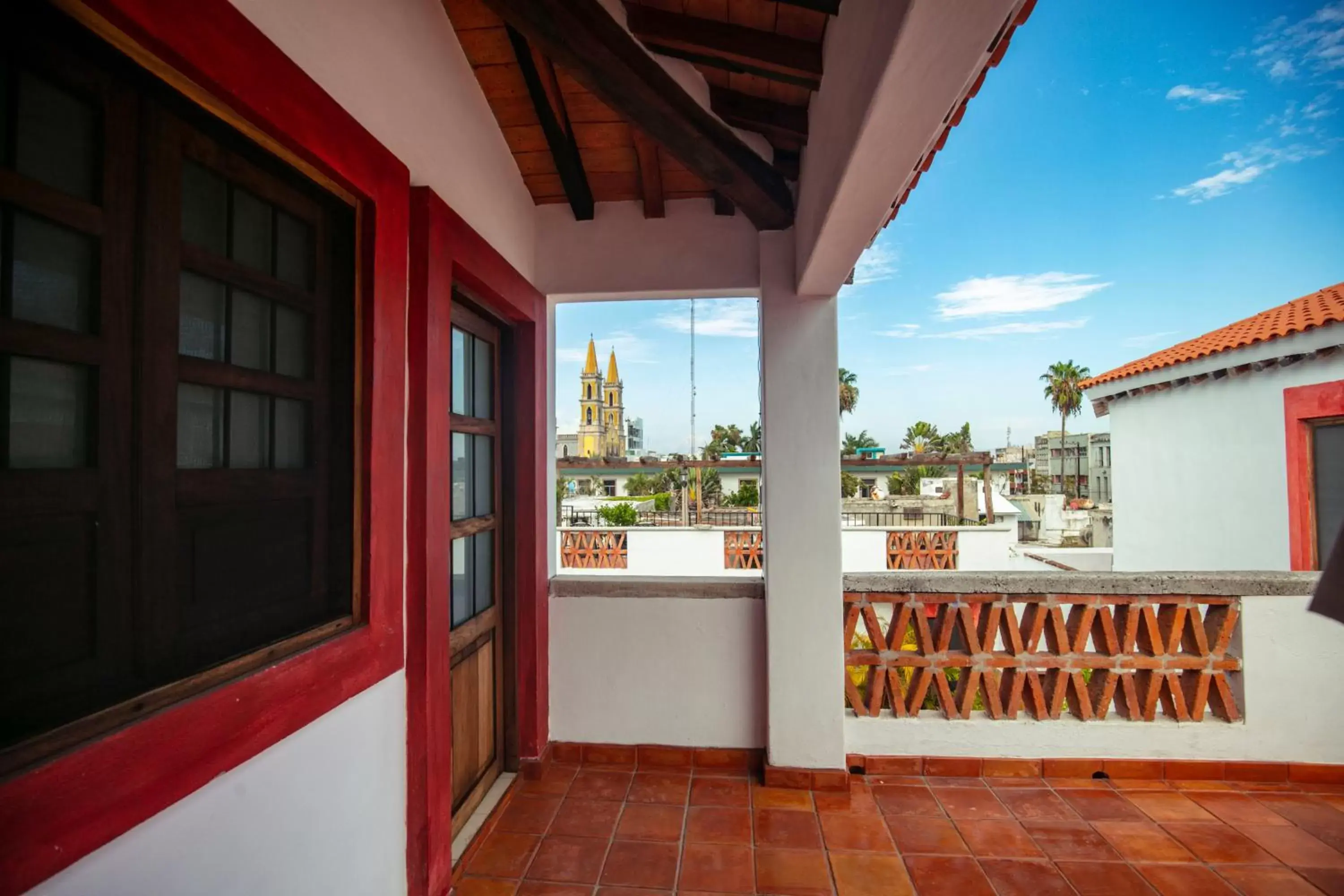 Balcony/Terrace in Villa Serena Centro Historico