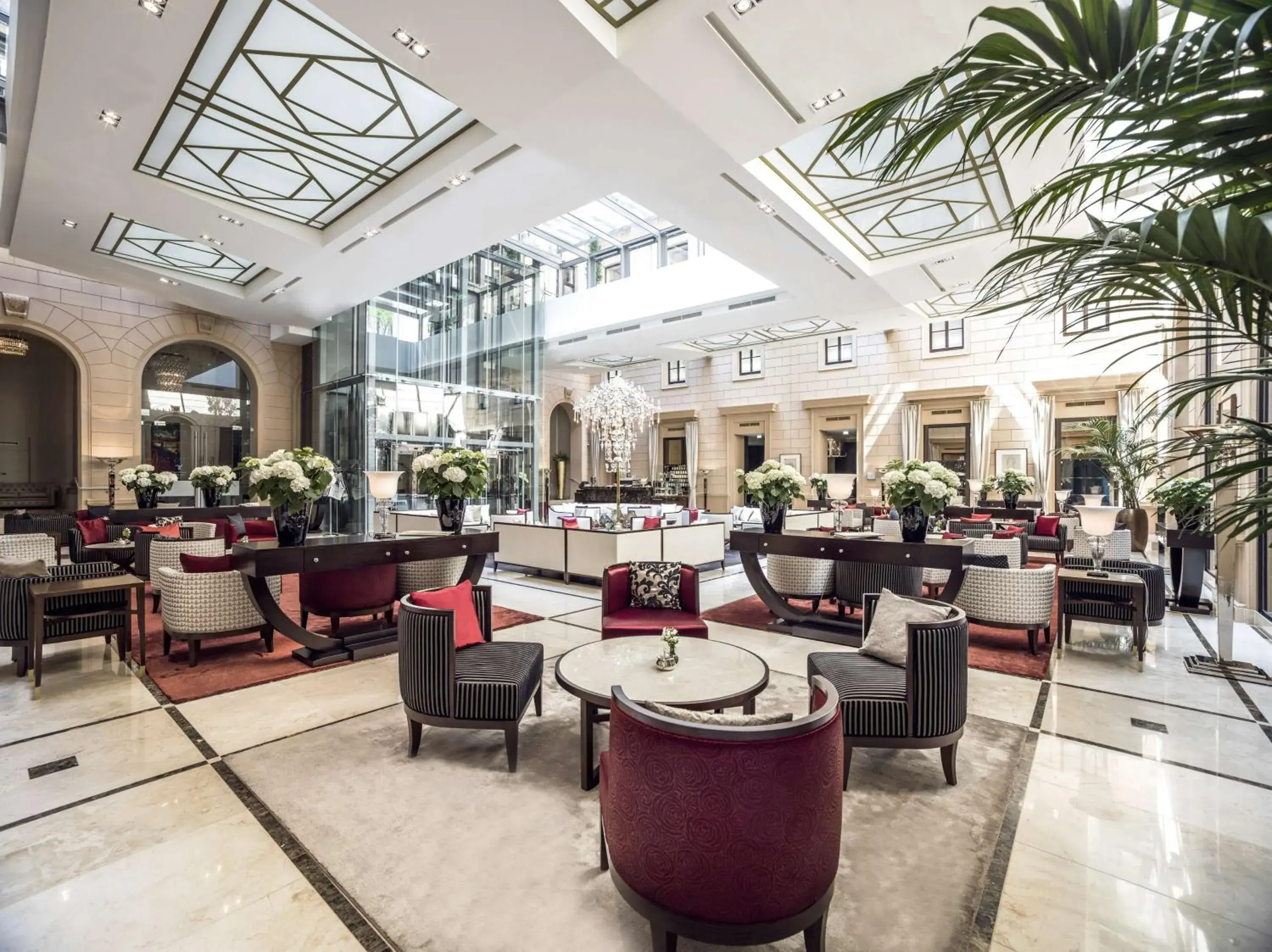 Lobby or reception, Restaurant/Places to Eat in Palais Hansen Kempinski Vienna