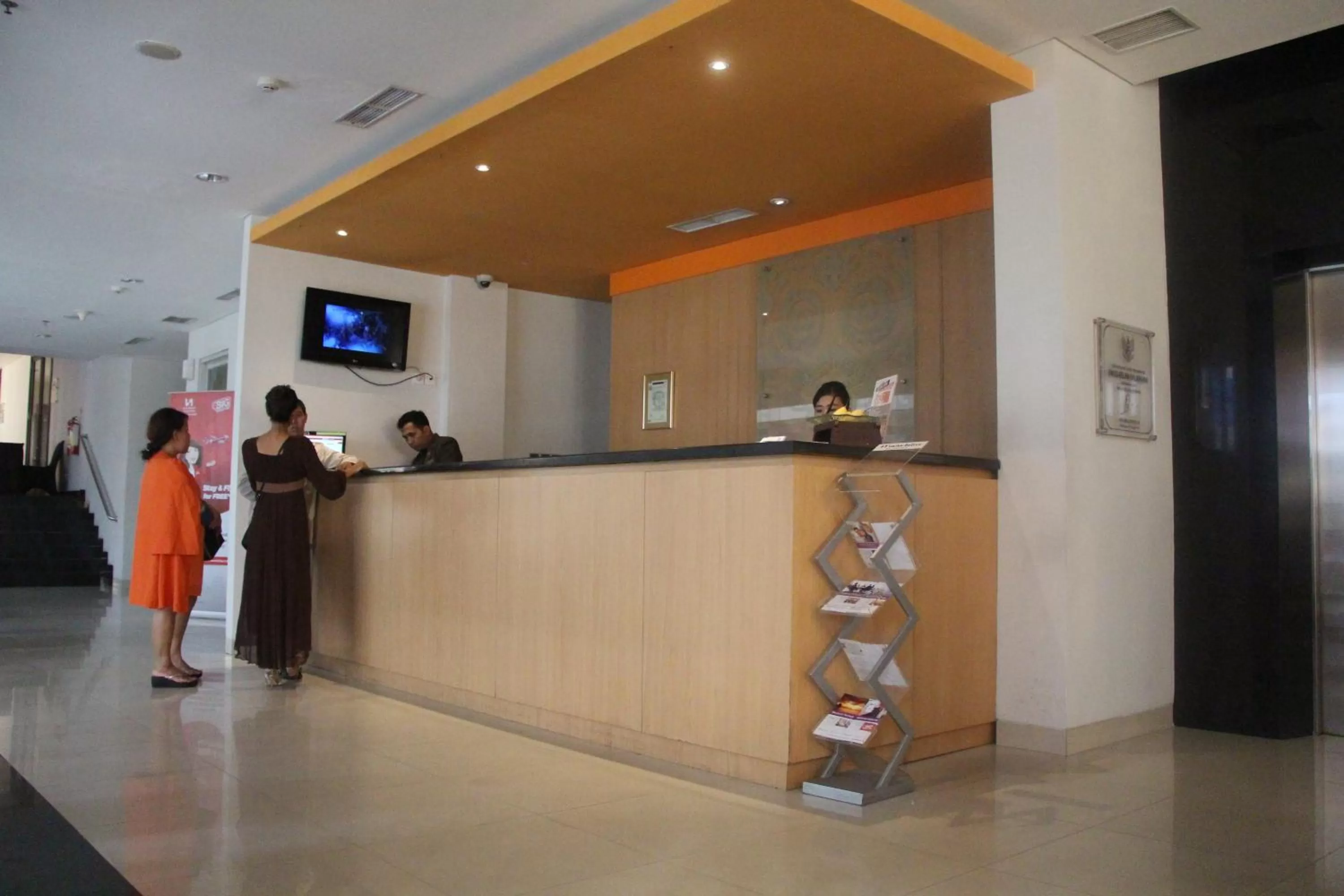 Lobby or reception in Swiss-Belinn Balikpapan