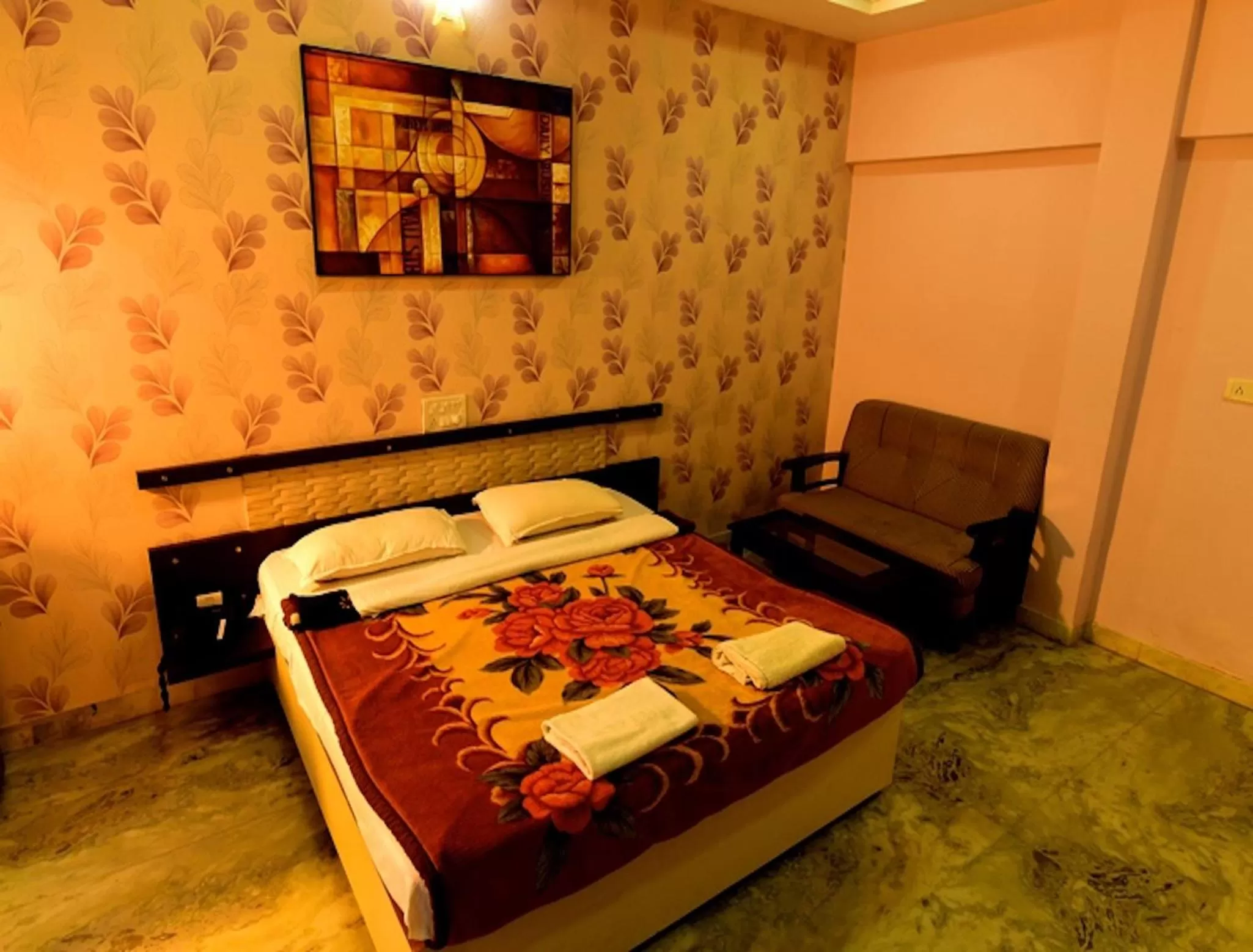 Bedroom, Bed in Hotel Ashlesh Manipal
