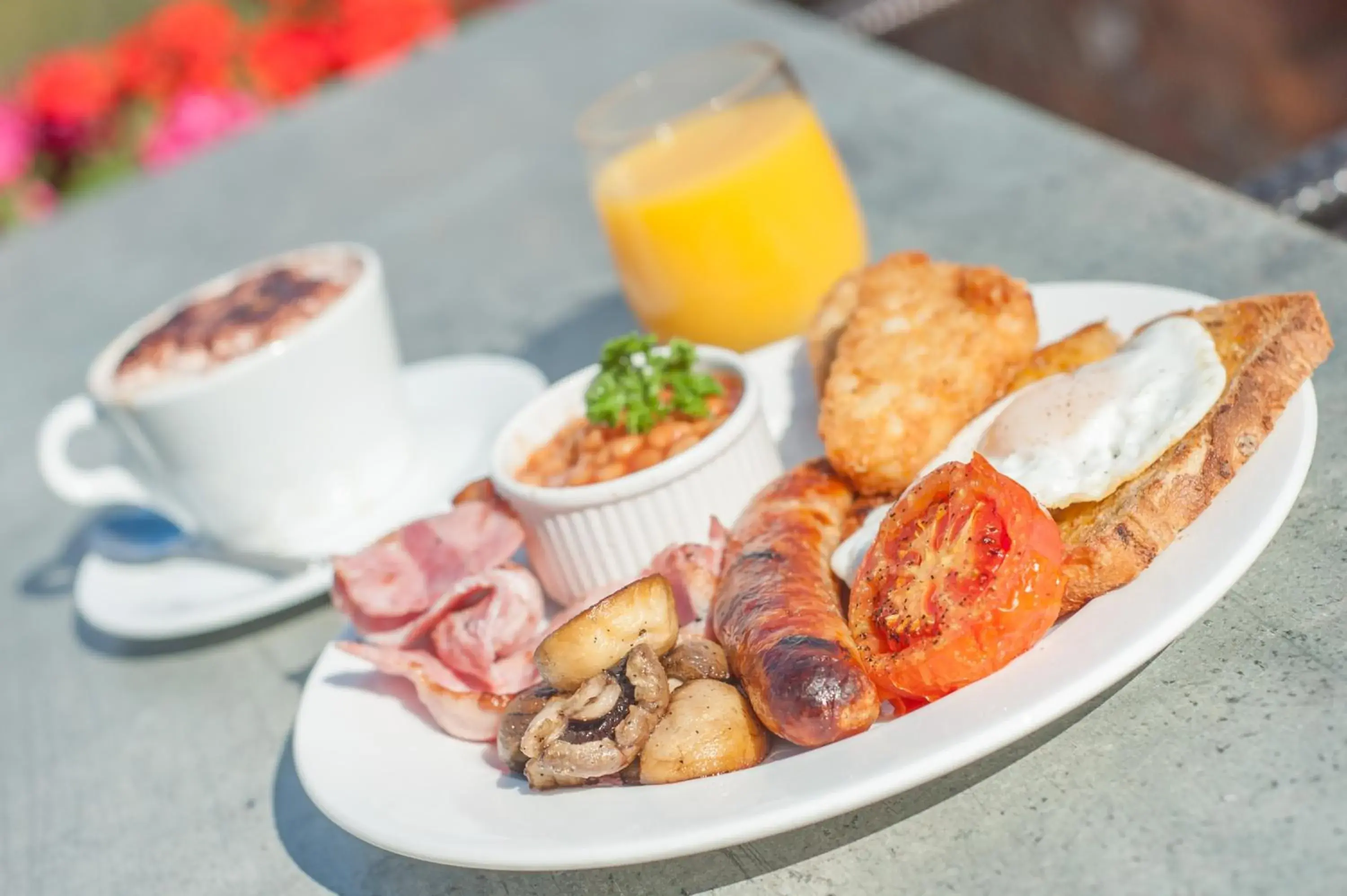 English/Irish breakfast in Woodbury Park Hotel & Spa