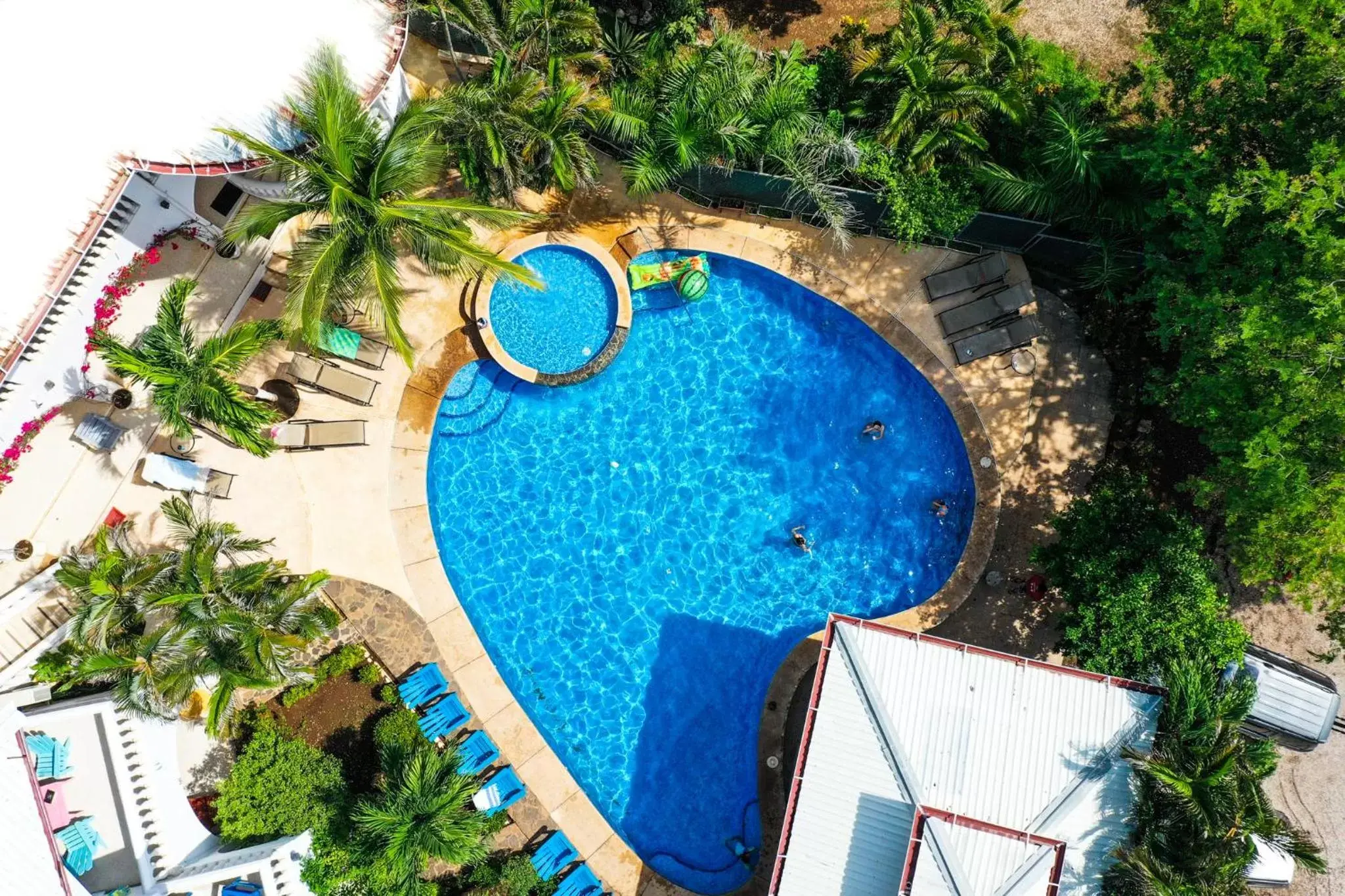 Bird's eye view, Pool View in Hotel Mar Rey