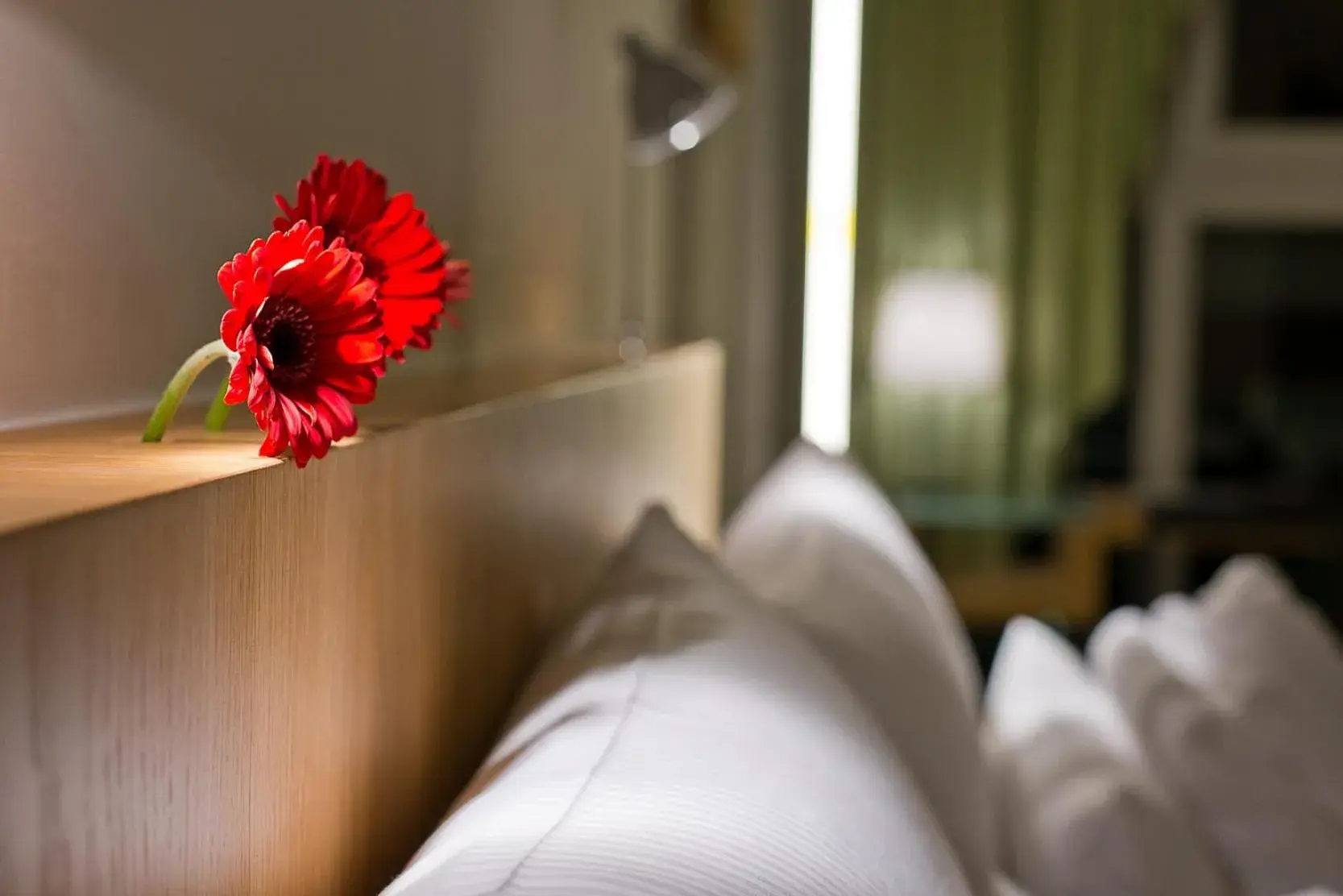 Decorative detail, Bed in Hotel AM MEER & Spa