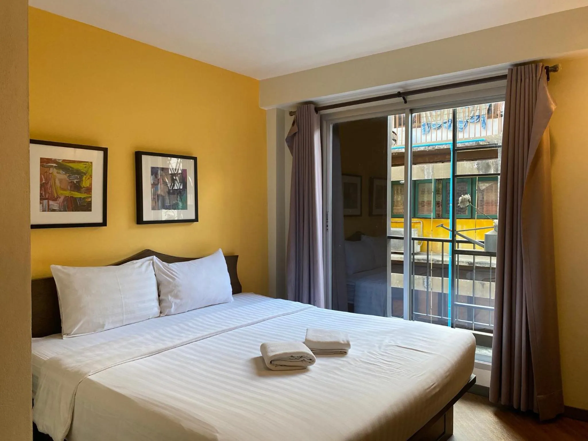 Bed in Vinary Hotel Sukhumvit