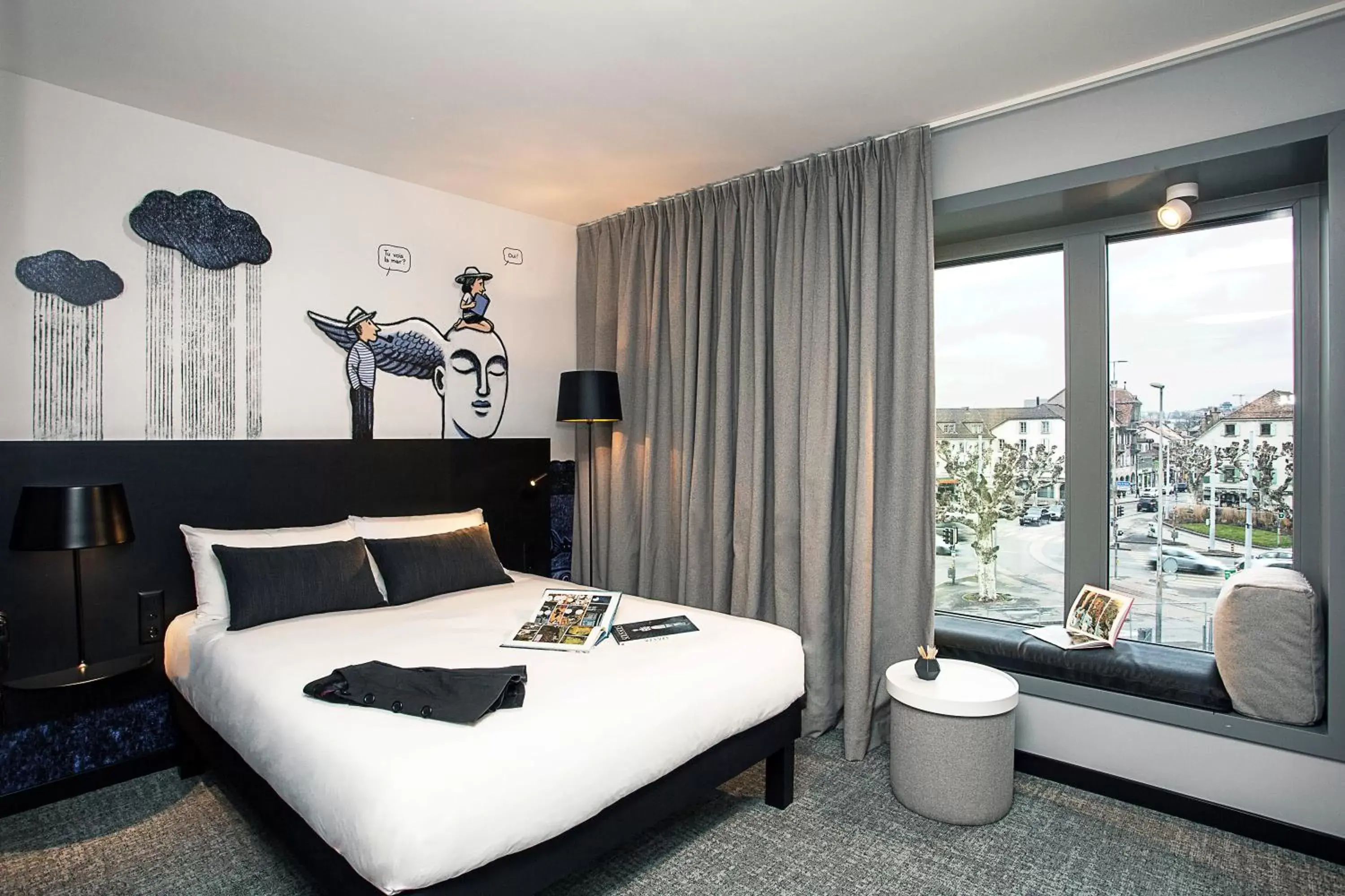 Bed in ibis Styles Genève Carouge Bed in ibis Styles Genève Carouge