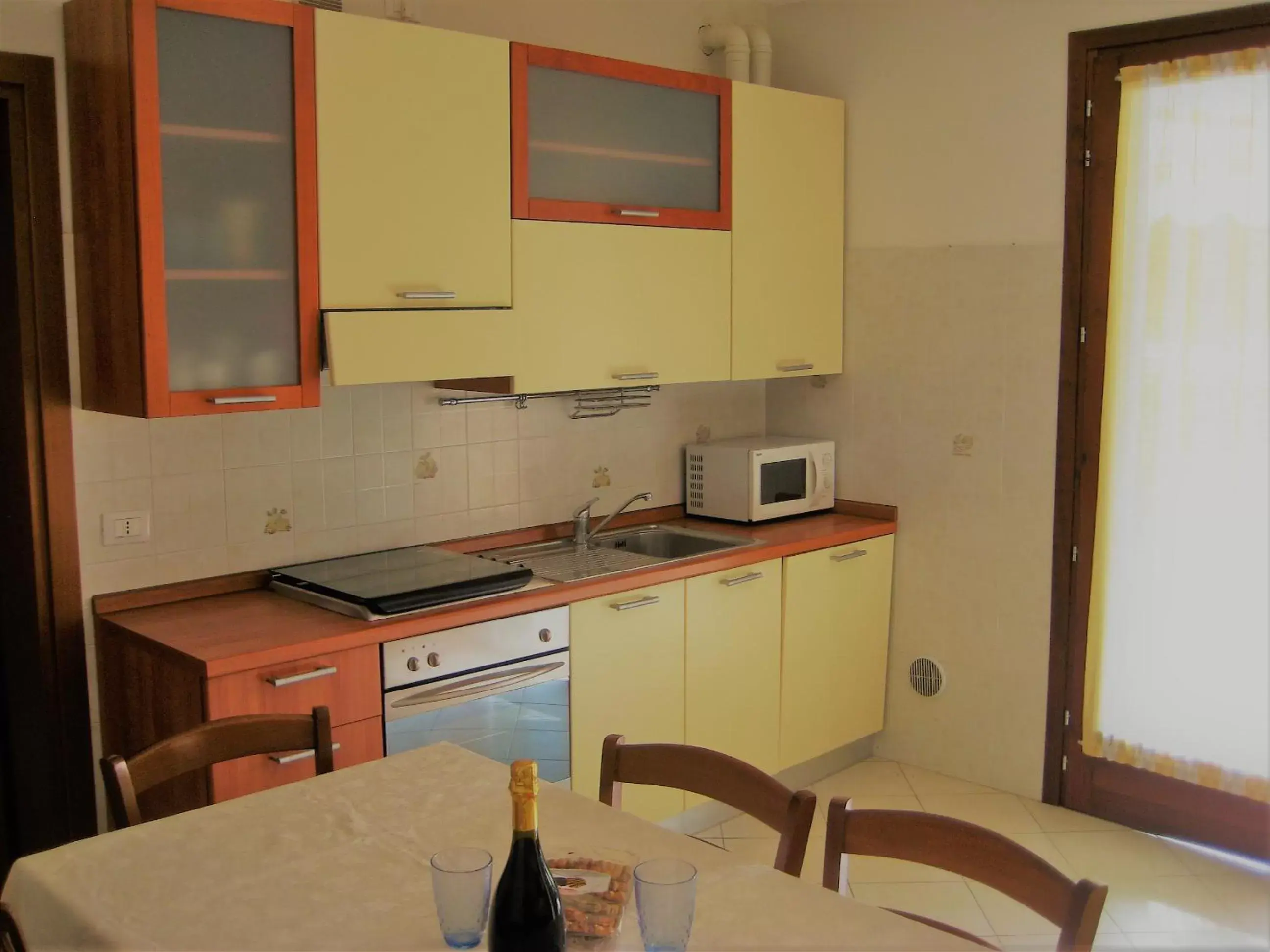 Kitchen or kitchenette, Kitchen/Kitchenette in Villaggio dei Fiori Apart- Hotel 3 Stars - Family Resort