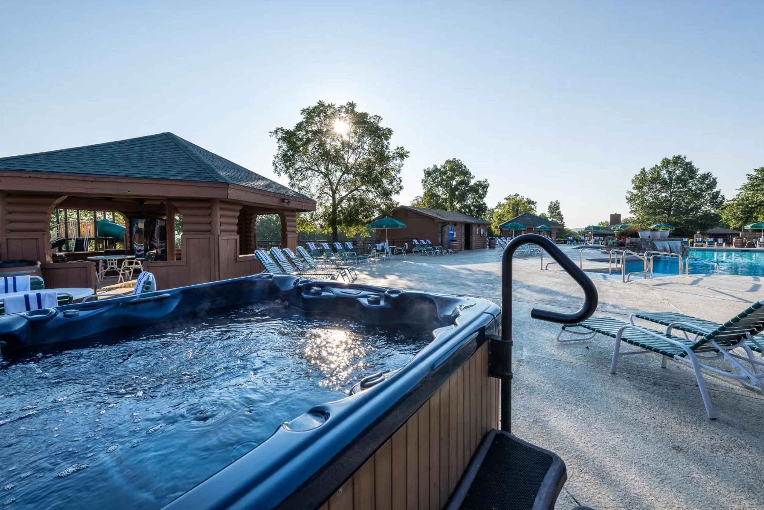 Hot Tub in Westgate Branson Woods Resort