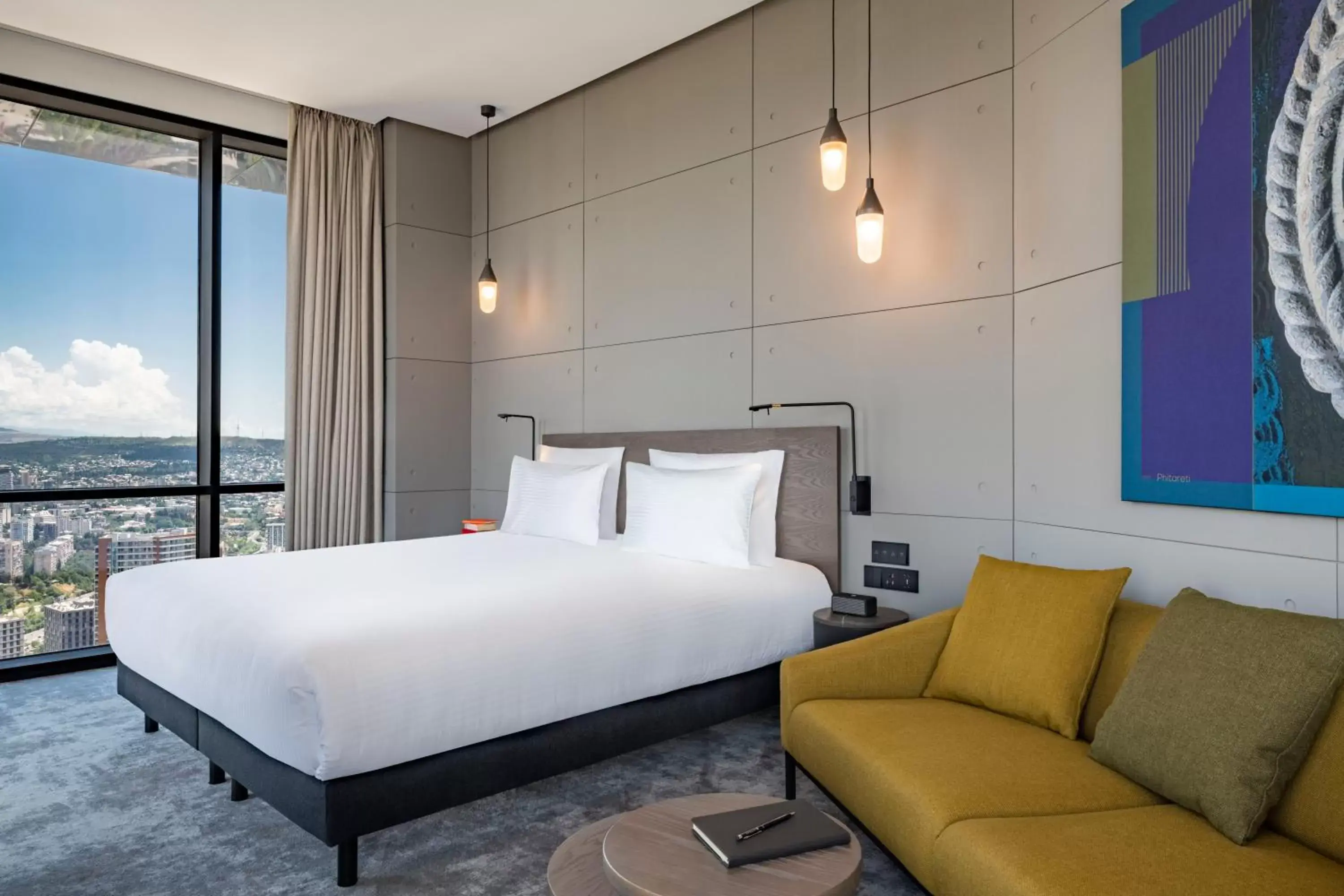 Bedroom, Bed in Pullman Tbilisi Axis Towers Bedroom, Bed in Pullman Tbilisi Axis Towers