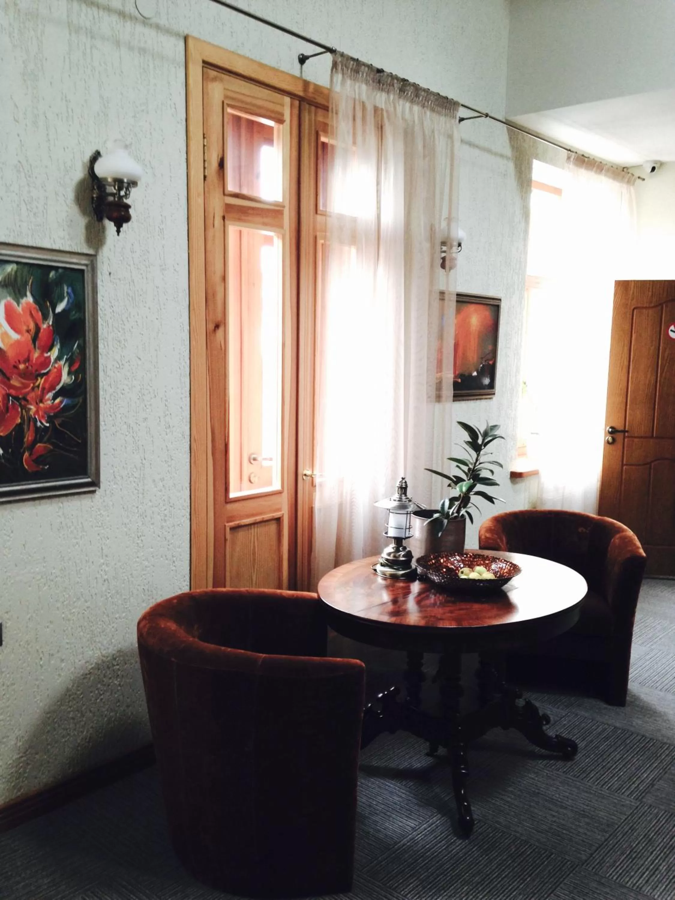 Decorative detail in Hotel Vilhelmine