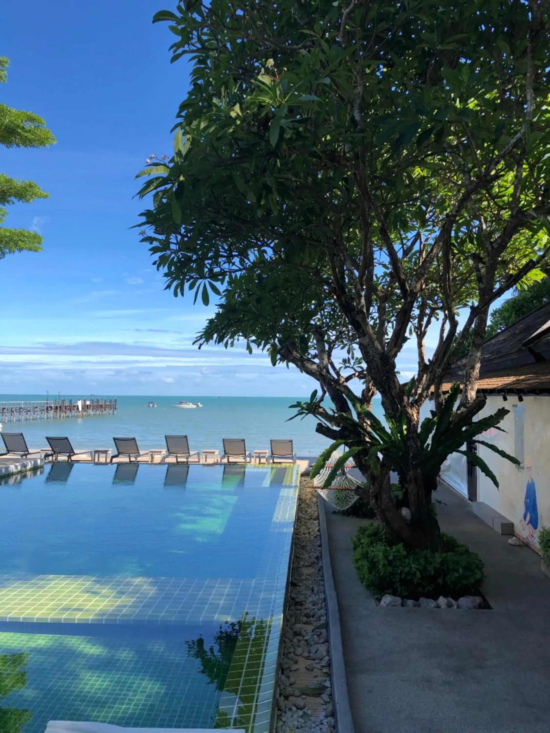 Pool view, Swimming Pool in Punnpreeda Beach Resort - SHA Plus Certified