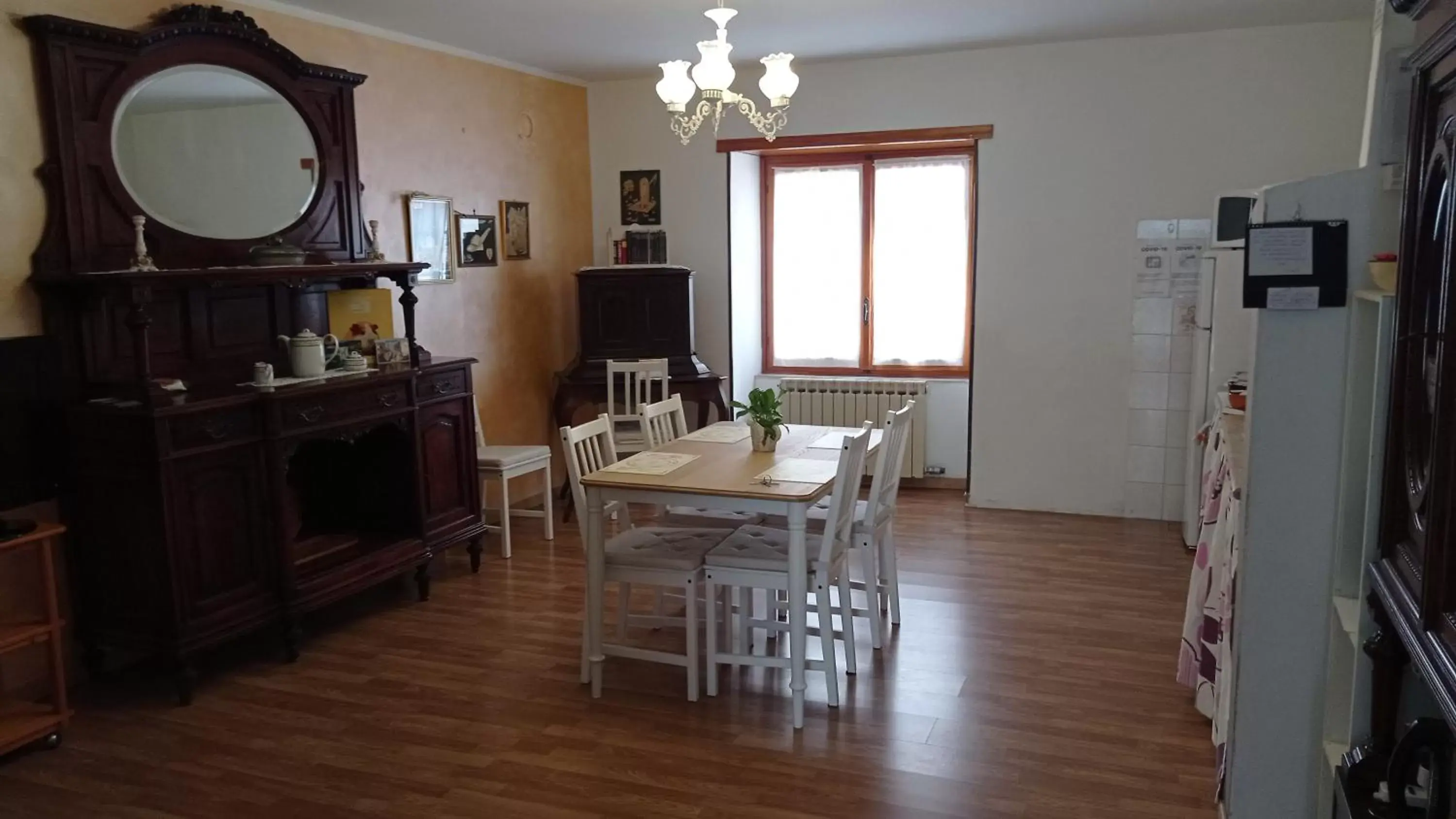 Dining Area in B&B La Reggia