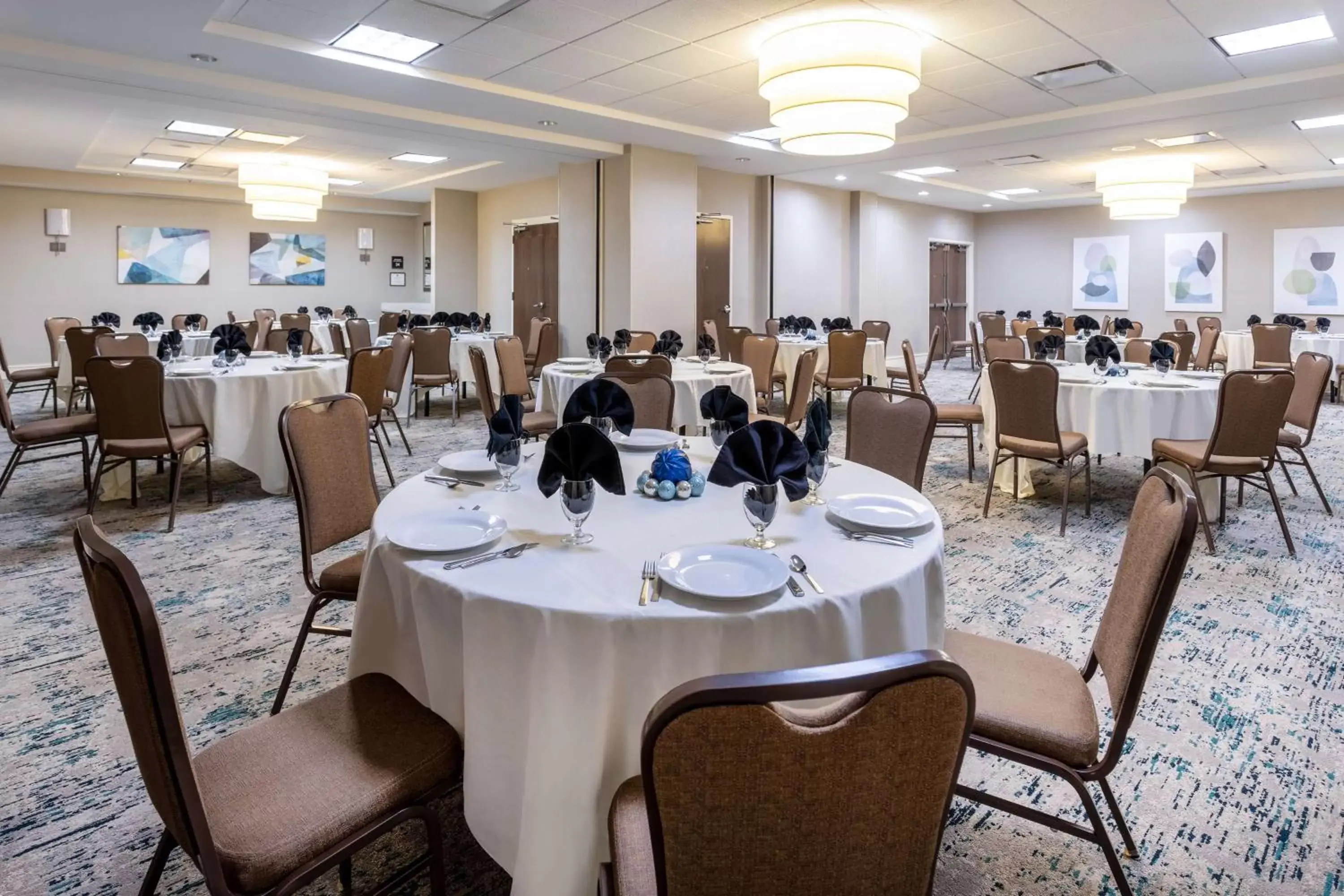 Meeting/conference room, Restaurant/Places to Eat in Hilton Garden Inn Roanoke